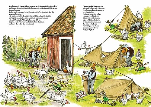 Pettersson und Findus. Pettersson zeltet: Lustiger Bilderbuch-Klassiker für Kinder ab 4 Jahren