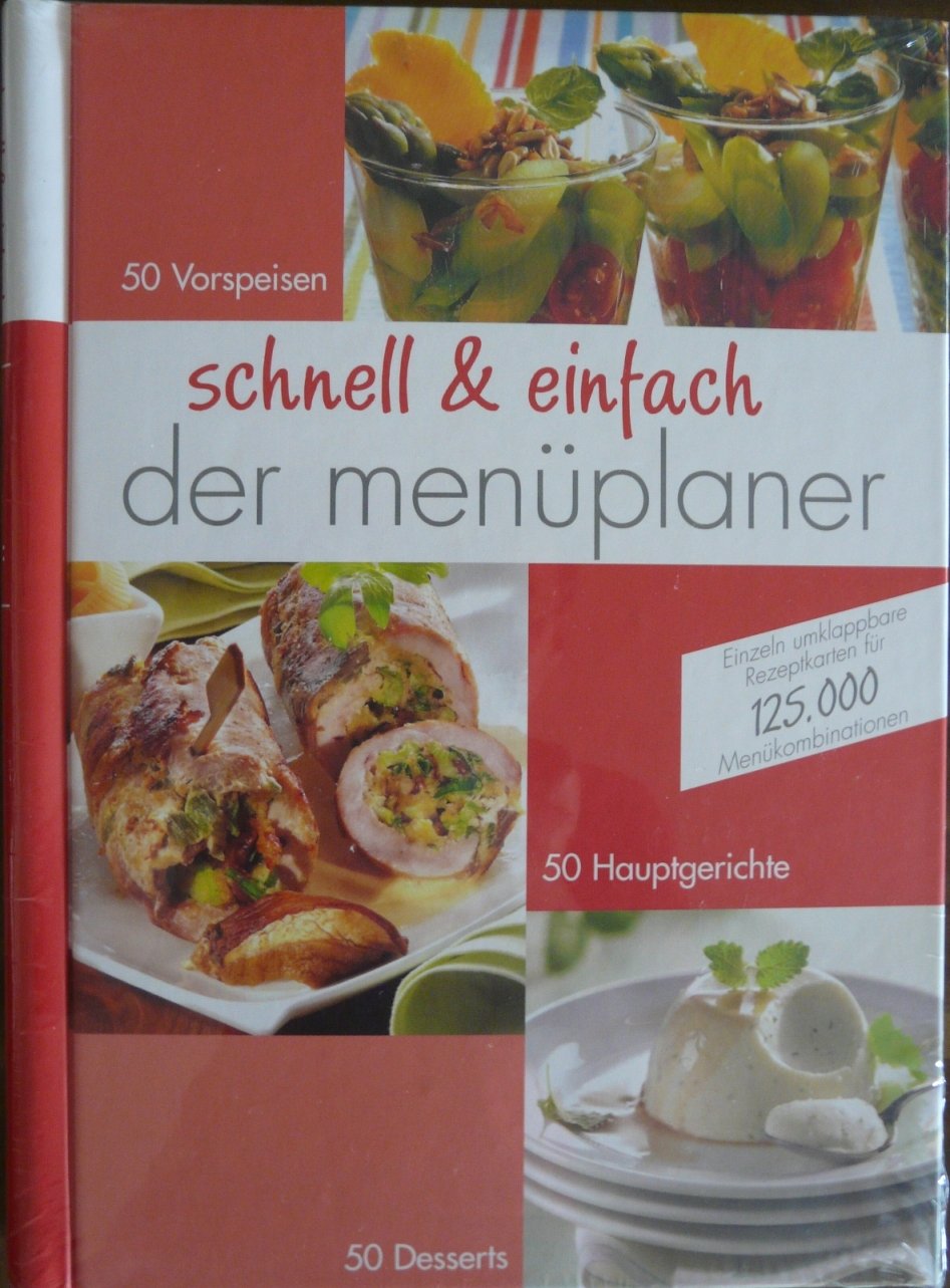 schnell & einfach, der menüplaner
