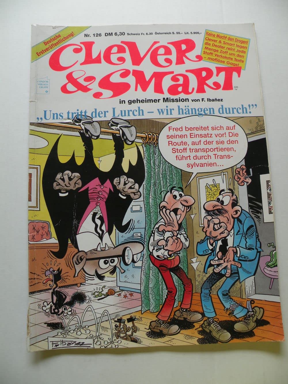 Clever & Smart Nr.126 Uns tritt der Lurch -wir hängen durch