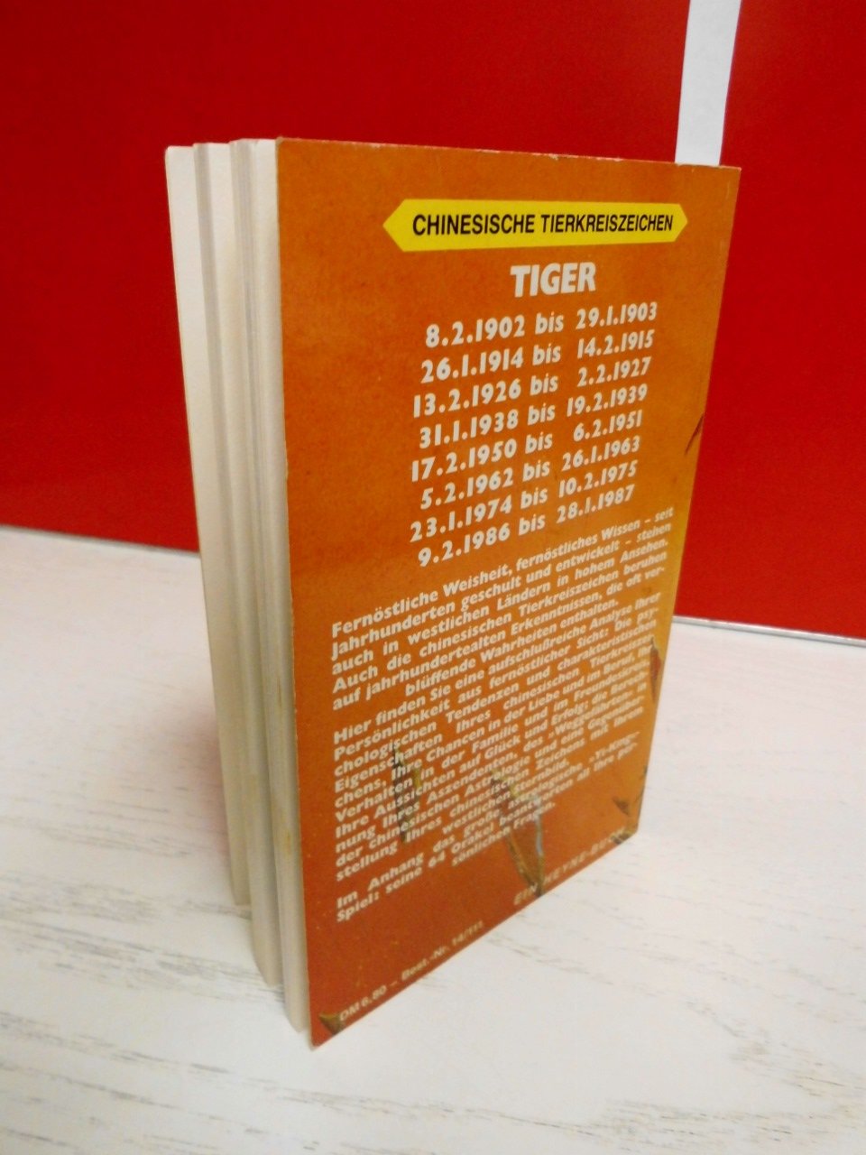 Chinesische Tierkreiszeichen: Tiger