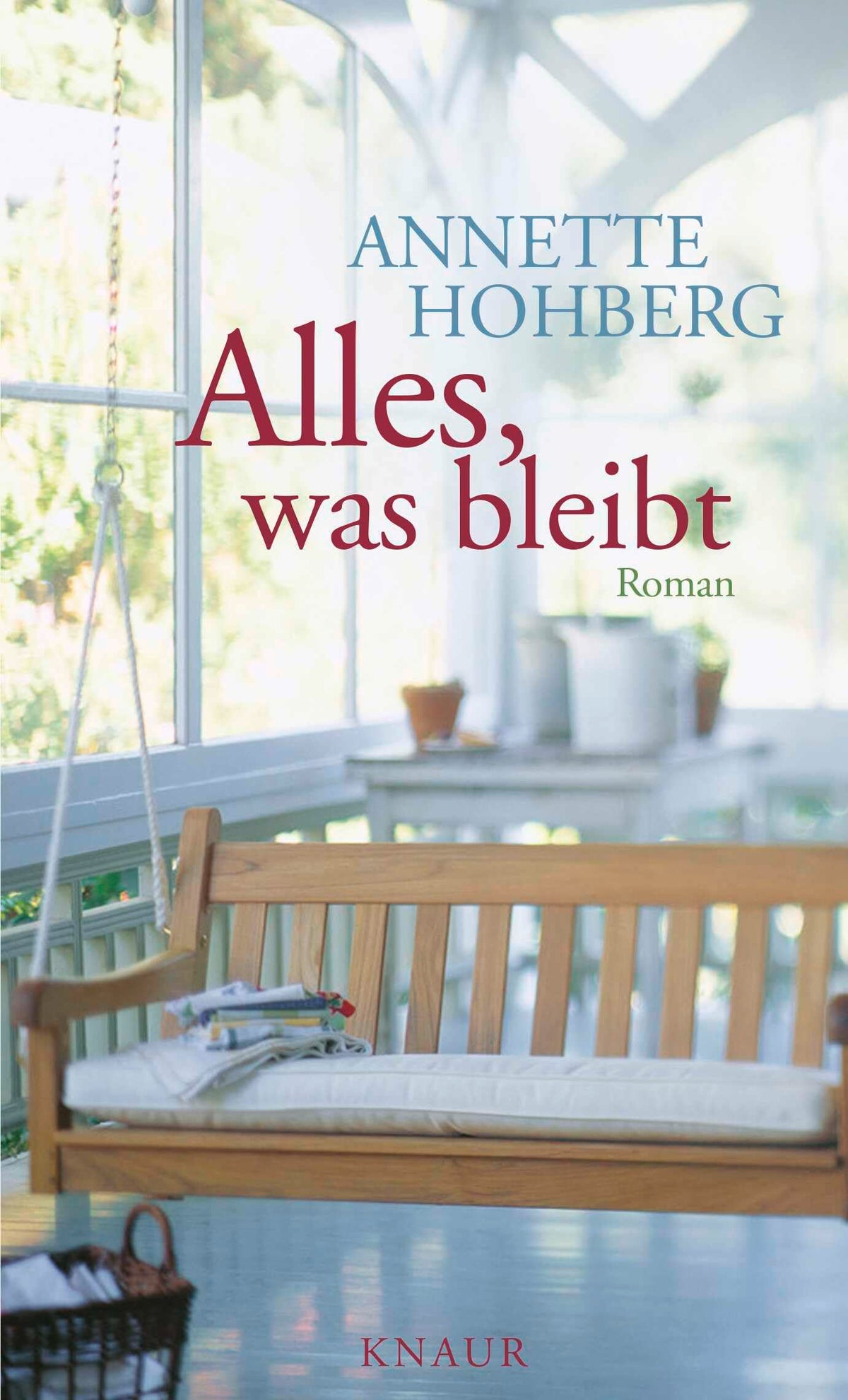Alles, was bleibt: Roman