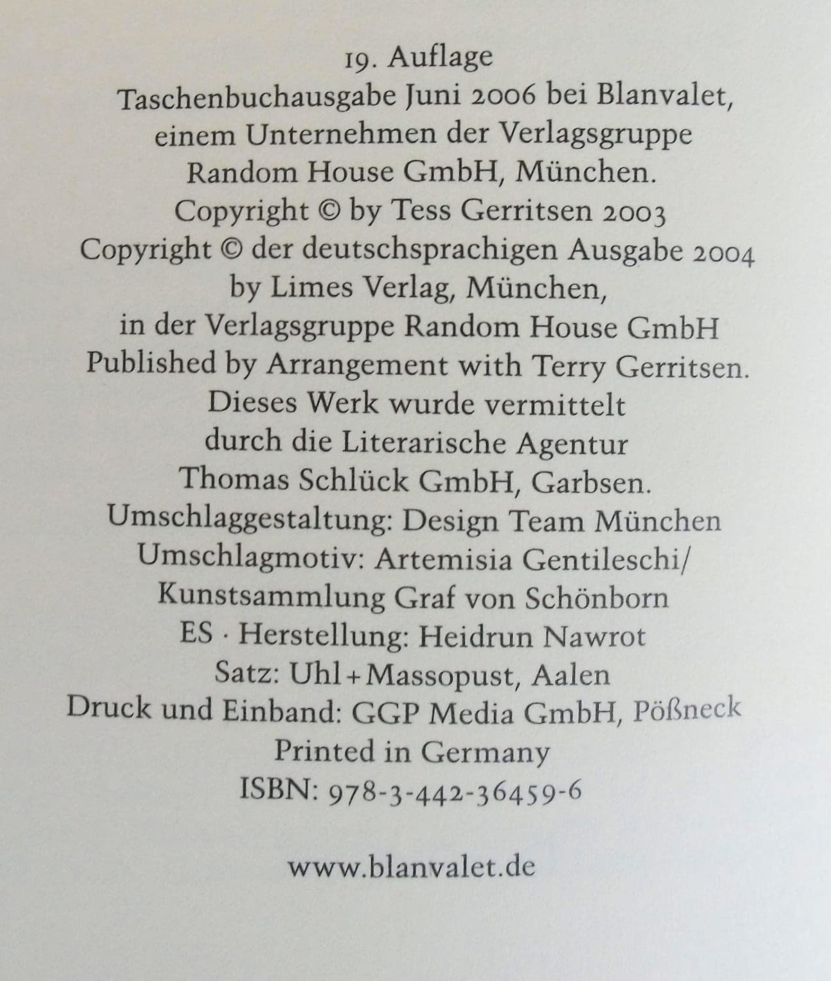 Todsünde: Ein Rizzoli-&-Isles-Thriller (Rizzoli-&-Isles-Serie, Band 3)