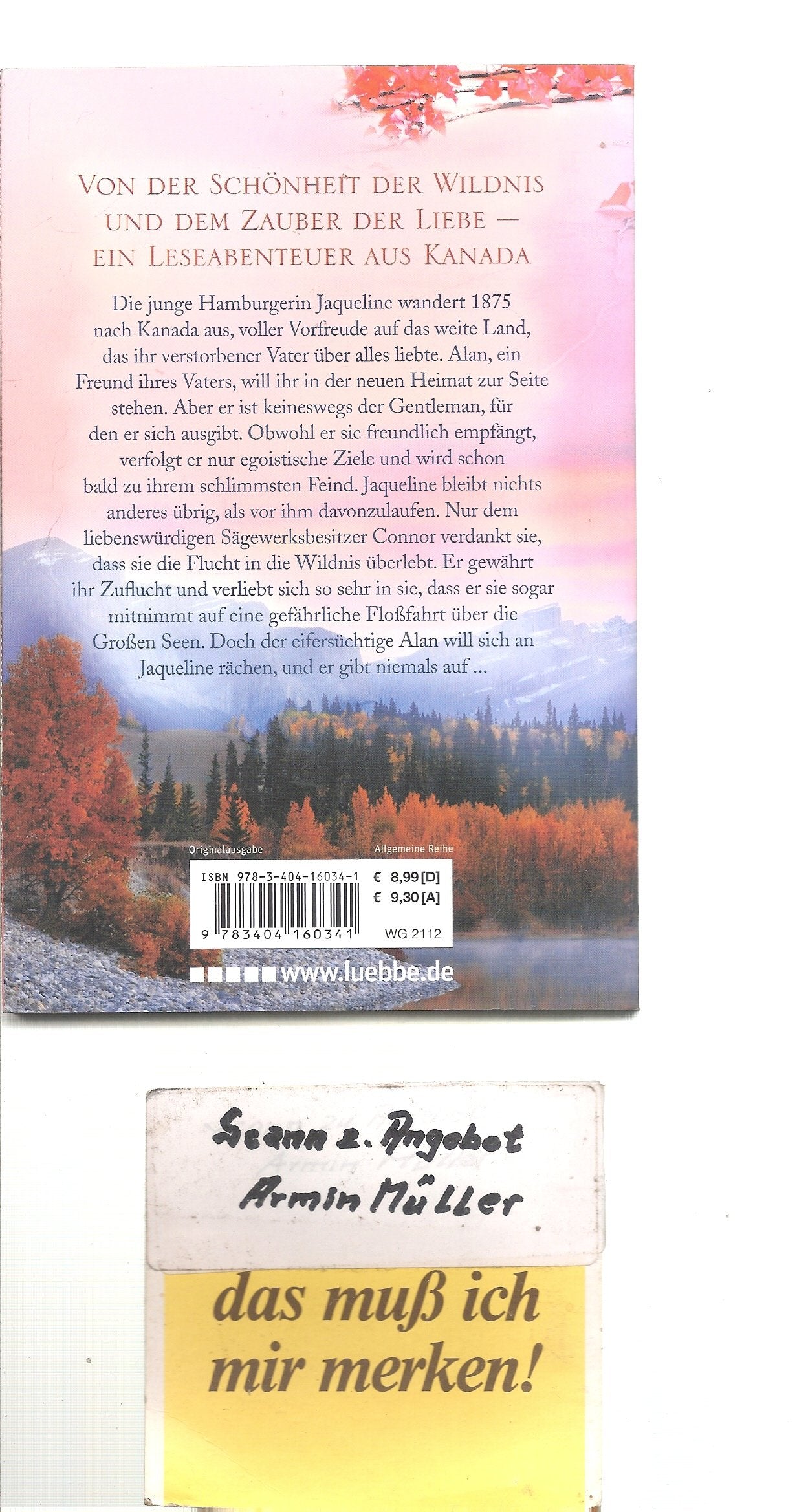 Im Land des Roten Ahorns: Kanada-Roman