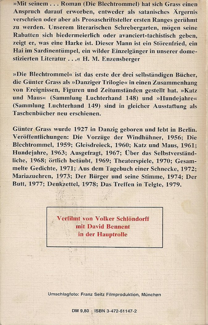 Die Blechtrommel
