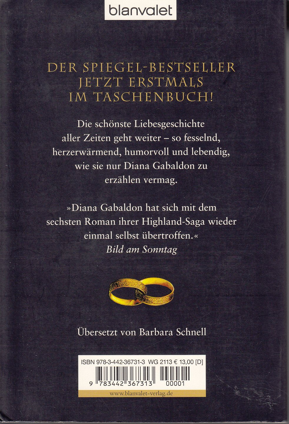 Ein Hauch von Schnee und Asche: Roman (Die Highland-Saga, Band 6)