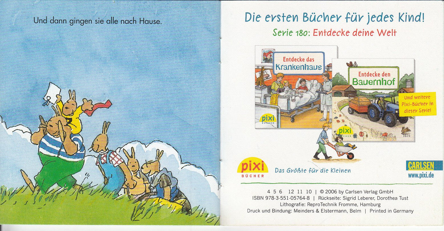 Hansi Hase und das Seifenkistenrennen. Pixi Buch 1472. Pixi Serie 164
