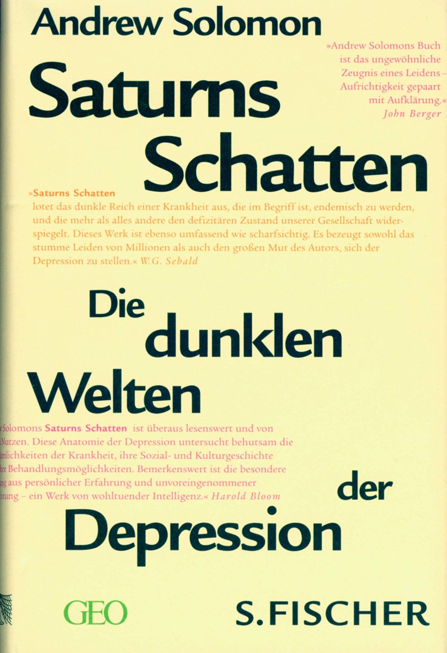 Saturns Schatten. Die dunklen Welten der Depression.