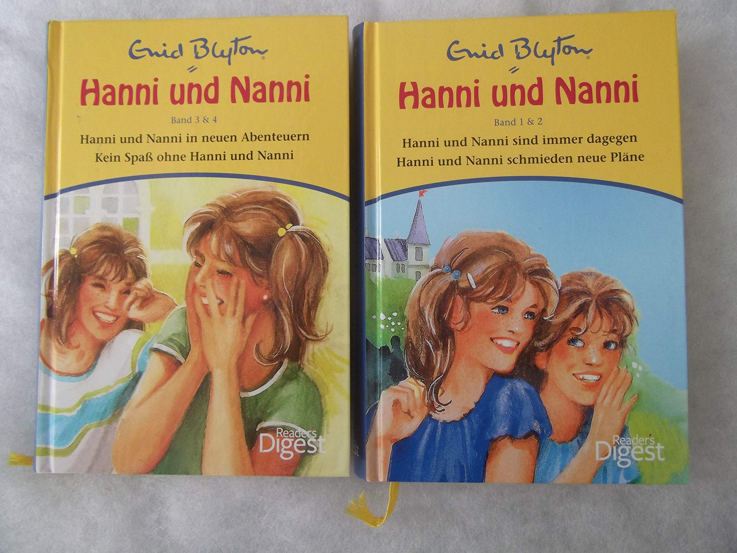 Hanni und Nanni I: Bd. 1 (1 & 2): Hanni und Nanni sind immer dagegen/Hanni und Nanni schmieden neue Pläne, Bd. 2 (3 & 4): Hanni und Nanni in neuen Abenteuern/Kein Spaß ohne Hanni und Nanni