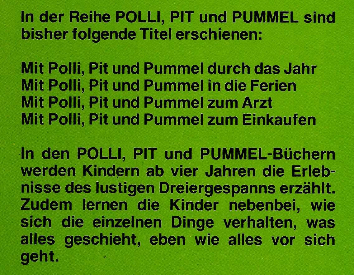 Mit Polli, Pit und Pummel in die Ferien