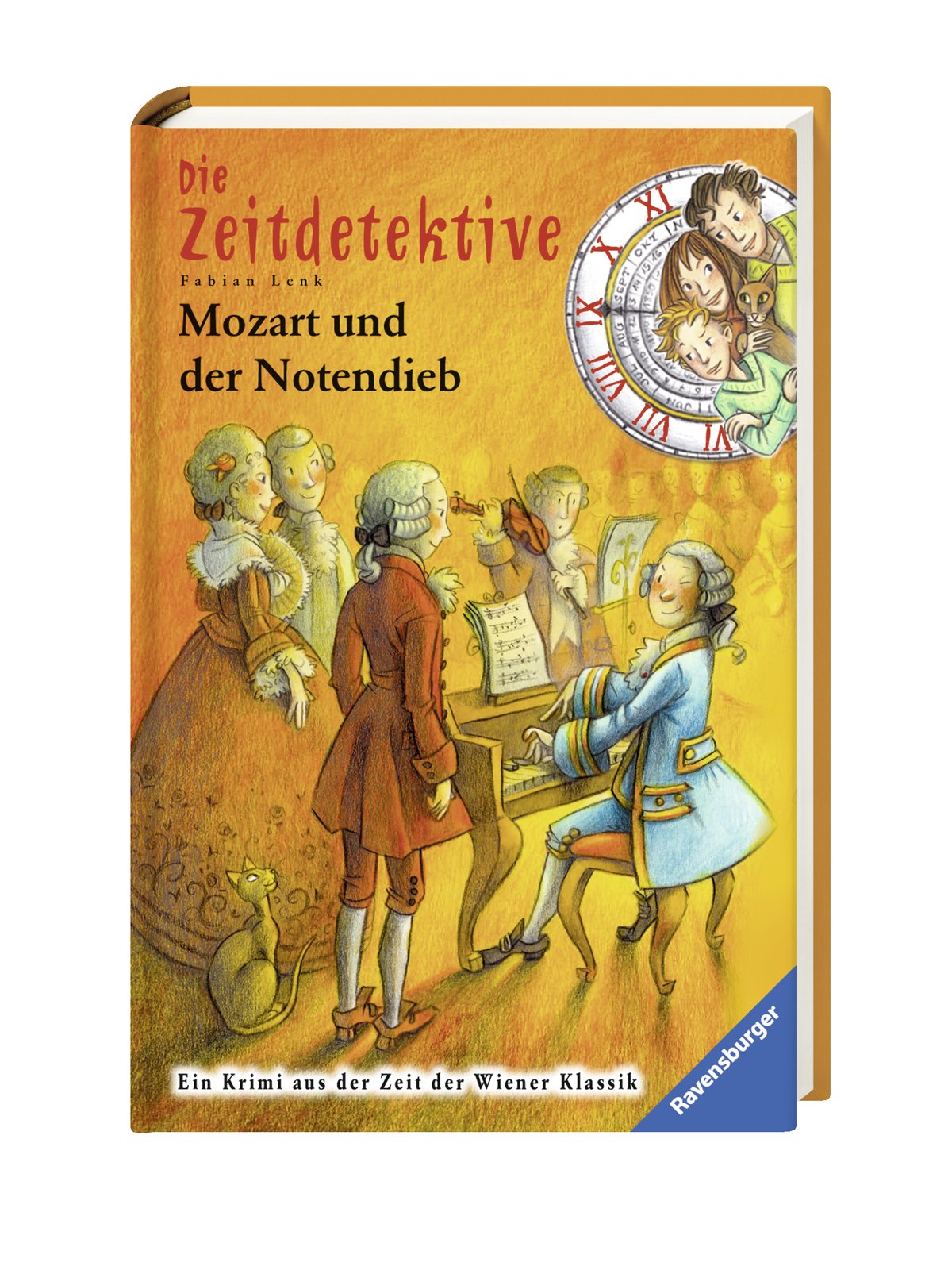 Die Zeitdetektive, Band 28: Mozart und der Notendieb: Ein Krimi aus der Zeit der Wiener Klassik
