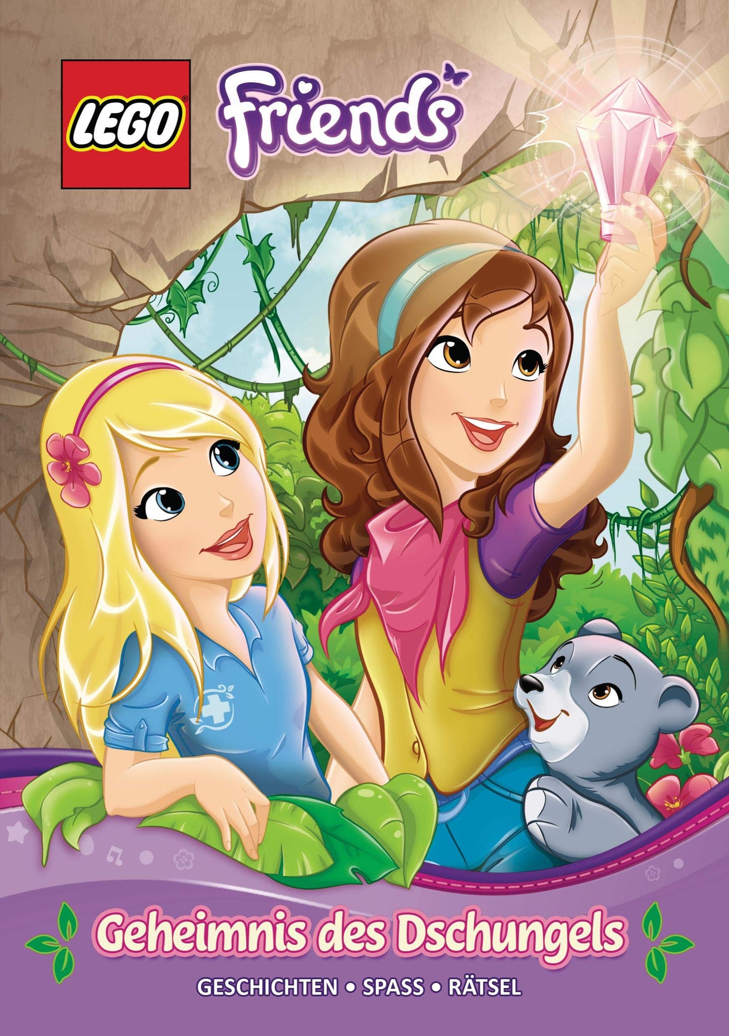 LEGO® Friends: Geheimnis des Dschungels: Geschichten, Spaß, Rätsel