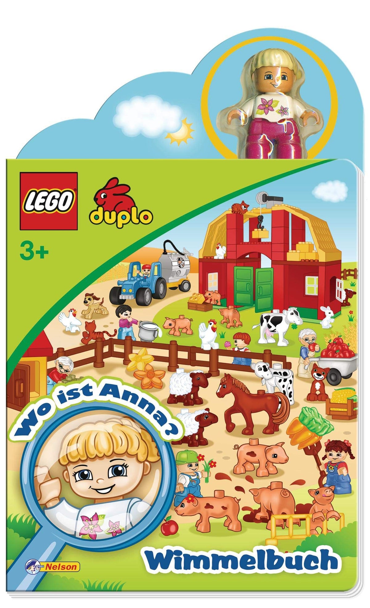 LEGO Duplo - Wo ist Anna? Wimmelbuch: Wimmelbuch mit original LEGO DUPLO Figur