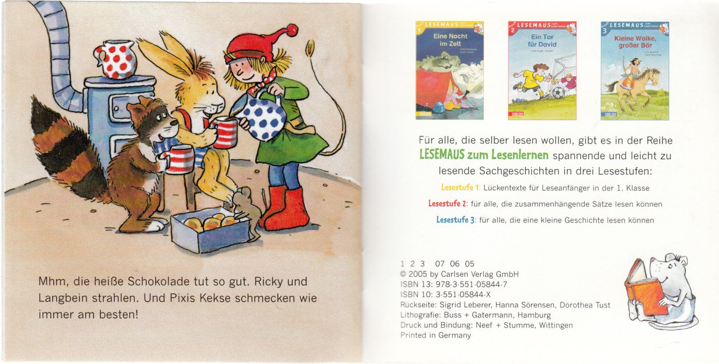 Pixis Schneeabenteuer - Ein Pixi-Buch 1409 - Einzeltitel aus Pixi-Serie W20 (aus Kassette)