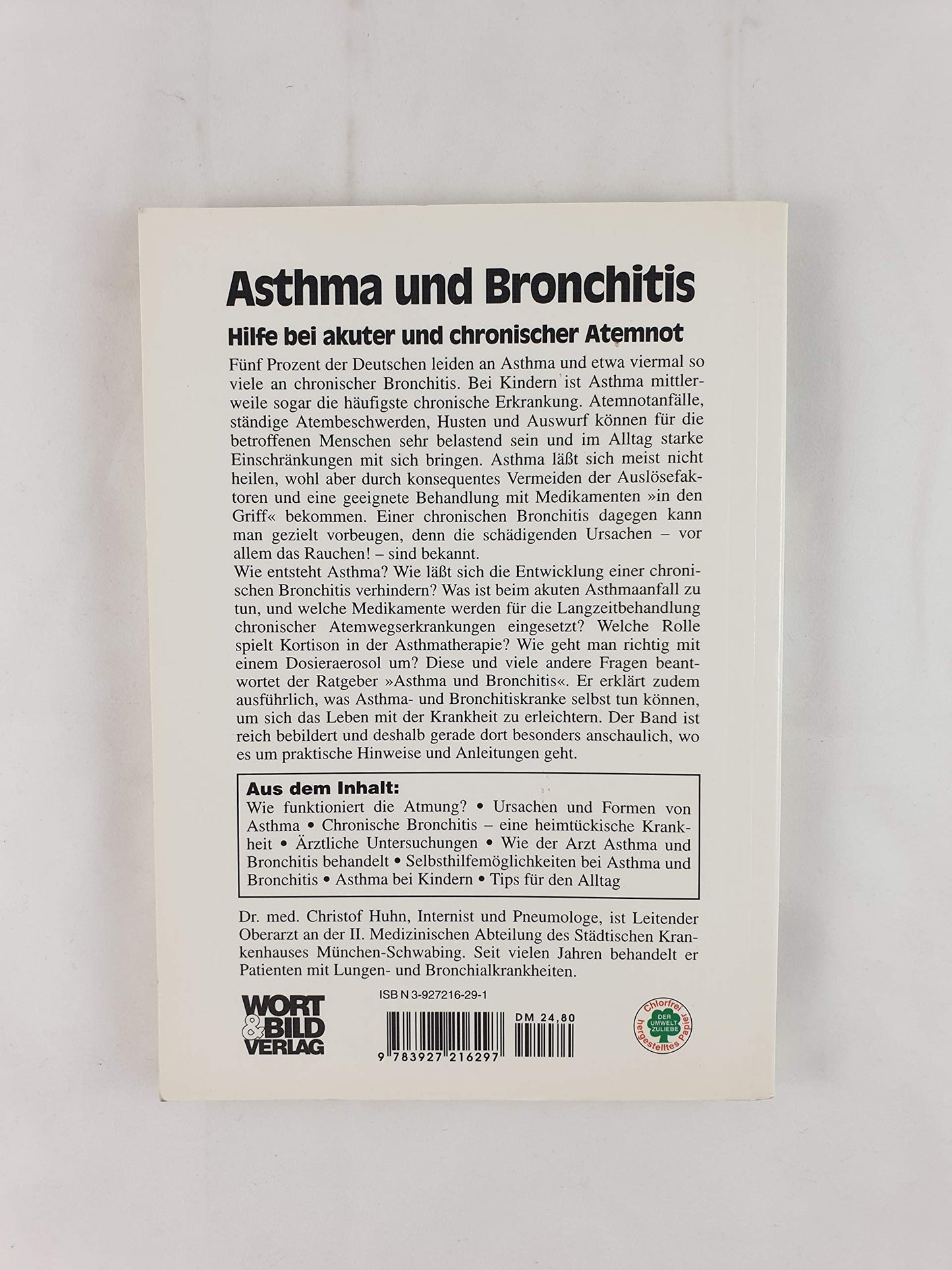 Asthma und Bronchitis: Hilfe bei akuter und chronischer Atemnot
