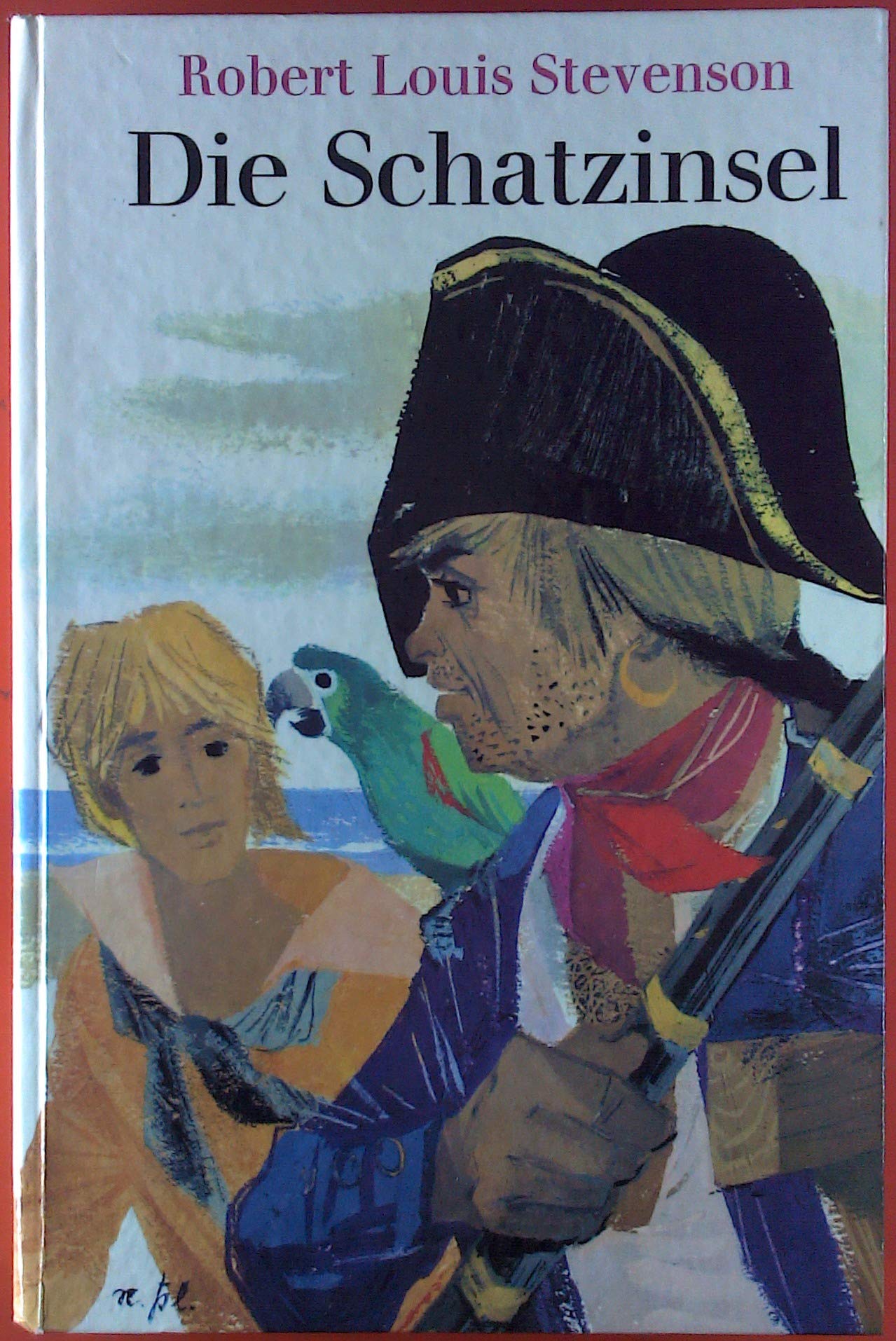 Die Schatzinsel. Abenteuerroman. Illustriert von Trude Richter.