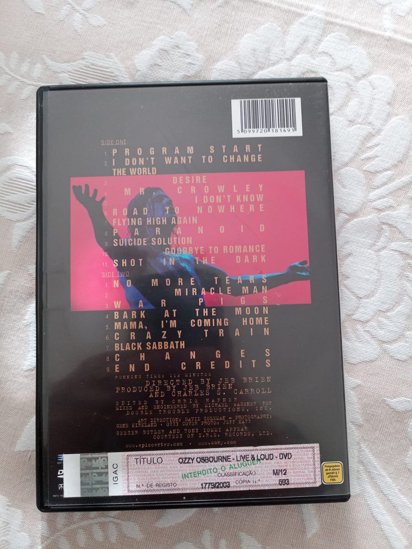 Ozzy Osbourne - Live & Loud