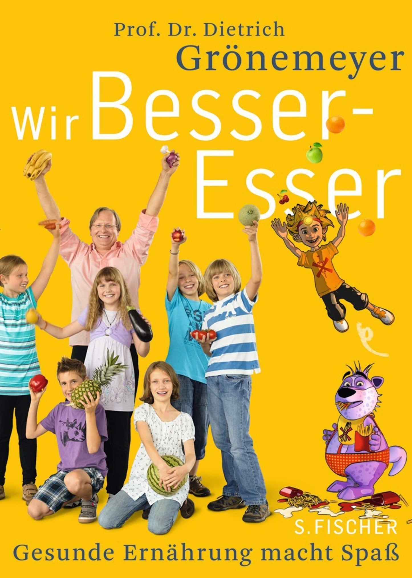 Wir Besser-Esser: Gesunde Ernährung macht Spaß: Gesunde Ernährung macht Spaß. Ein Schultag mit dem Kleinen Medicus, Spekki Bulletti und den Minireportern