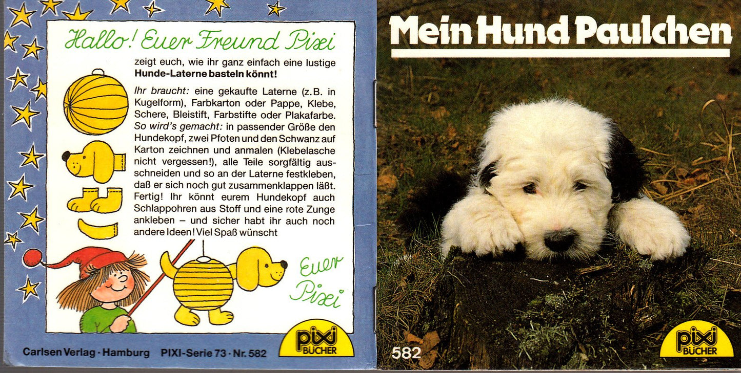 Pixi Buch Nr. 582, Serie 73, Mein Hund Paulchen