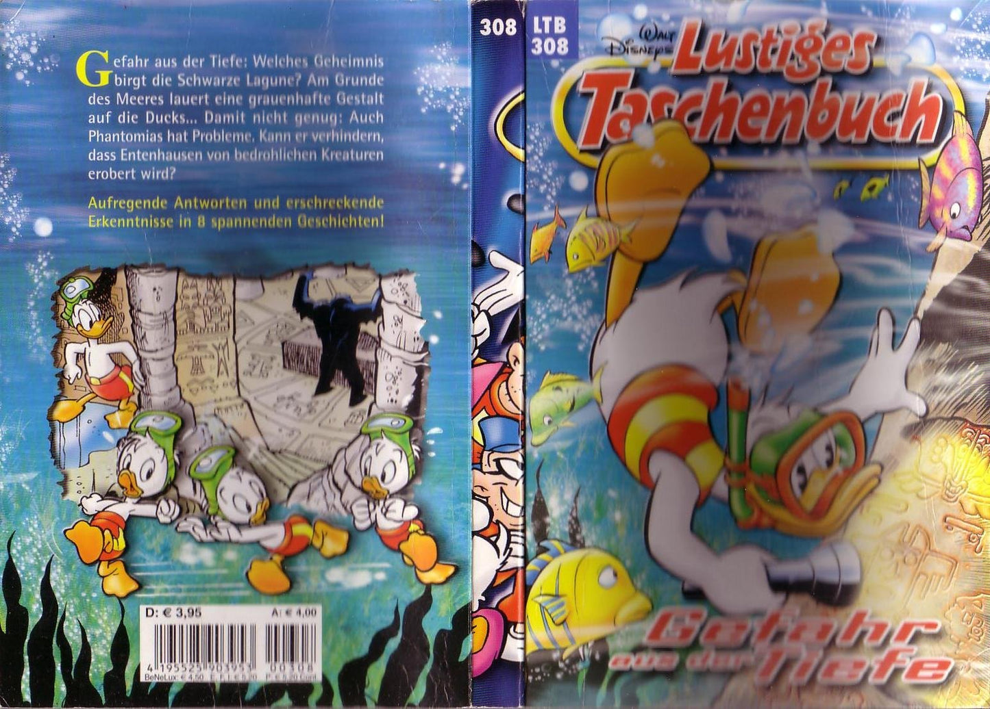 LTB Nr. 308 - Gefahr aus der Tiefe Walt Disneys Lustiges Taschenbuch