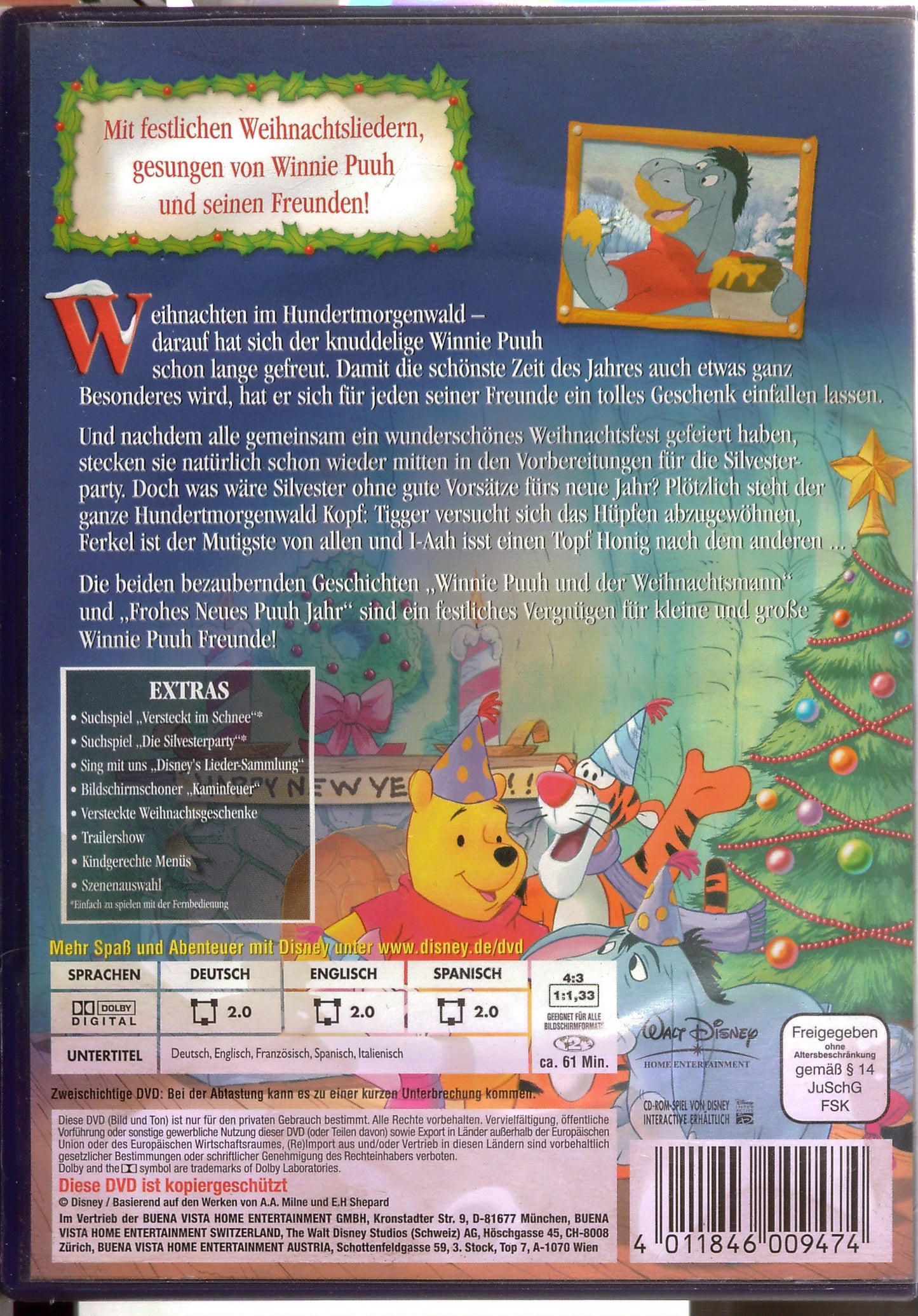 Winnie Puuh - Honigsüße Weihnachtszeit