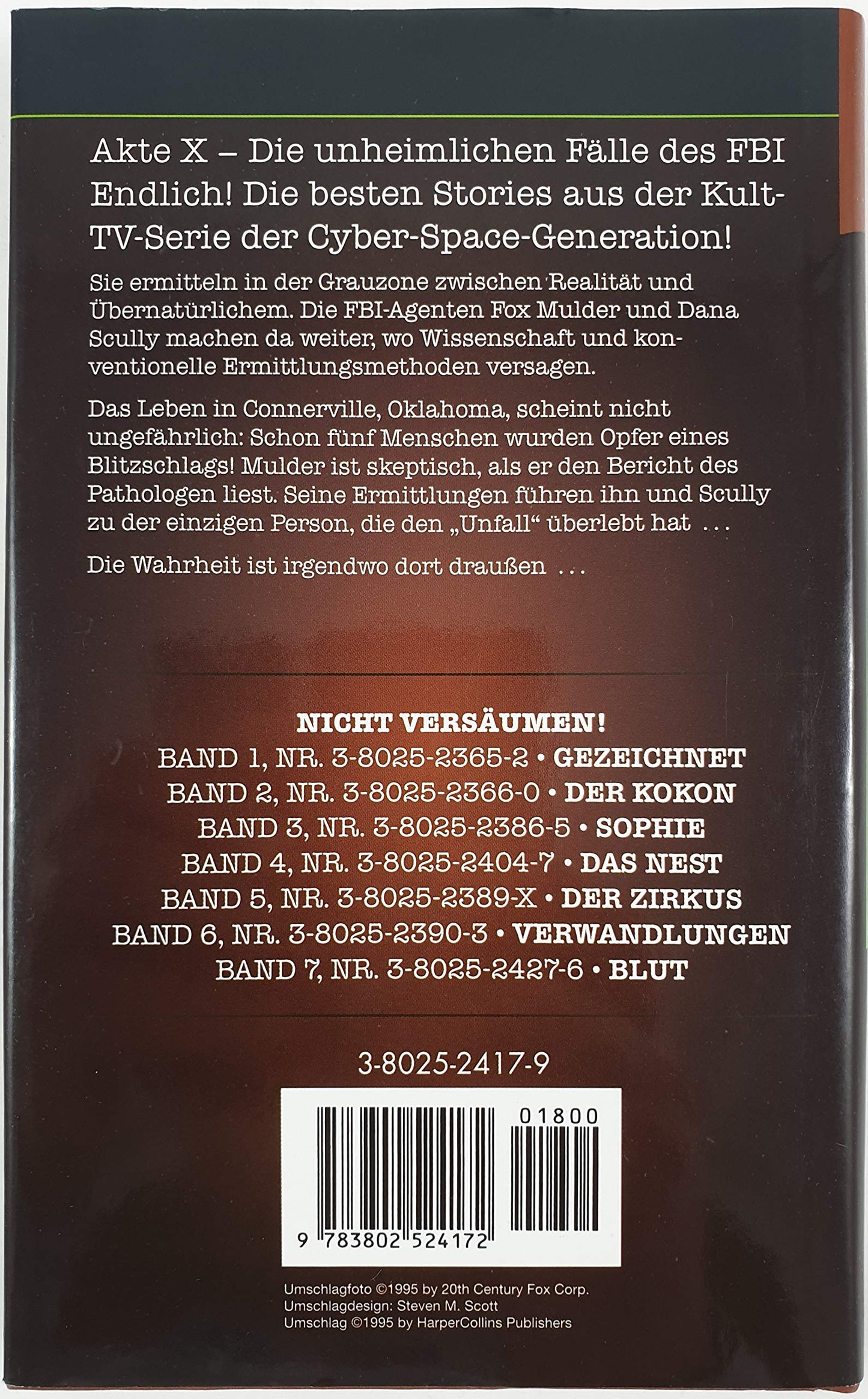 Akte X Stories, Die unheimlichen Fälle des FBI, Bd.8, Blitzschlag