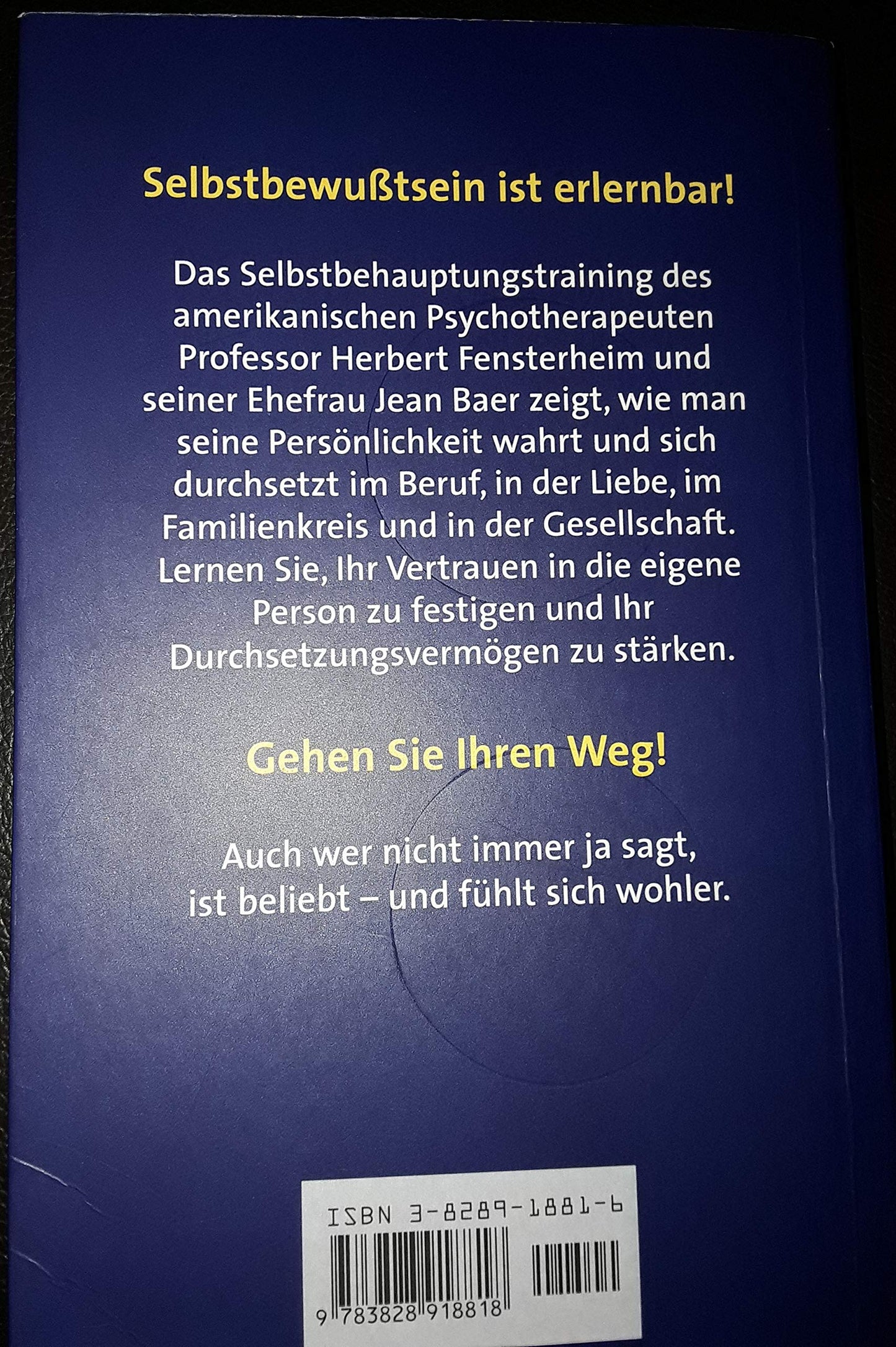 Sag nicht ja wenn du nein sagen willst
