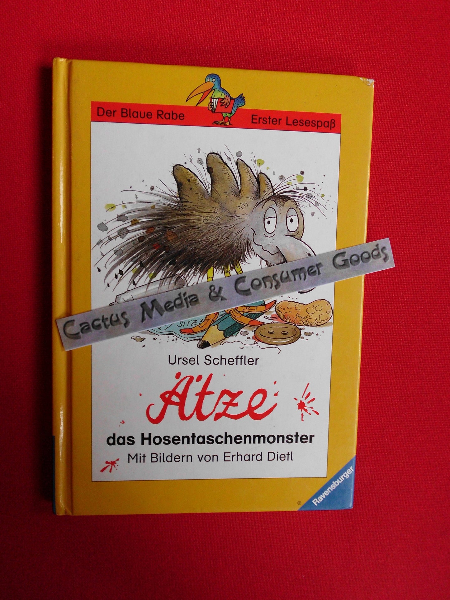 Ätze, das Hosentaschenmonster (Der Blaue Rabe - Für Leseprofis)