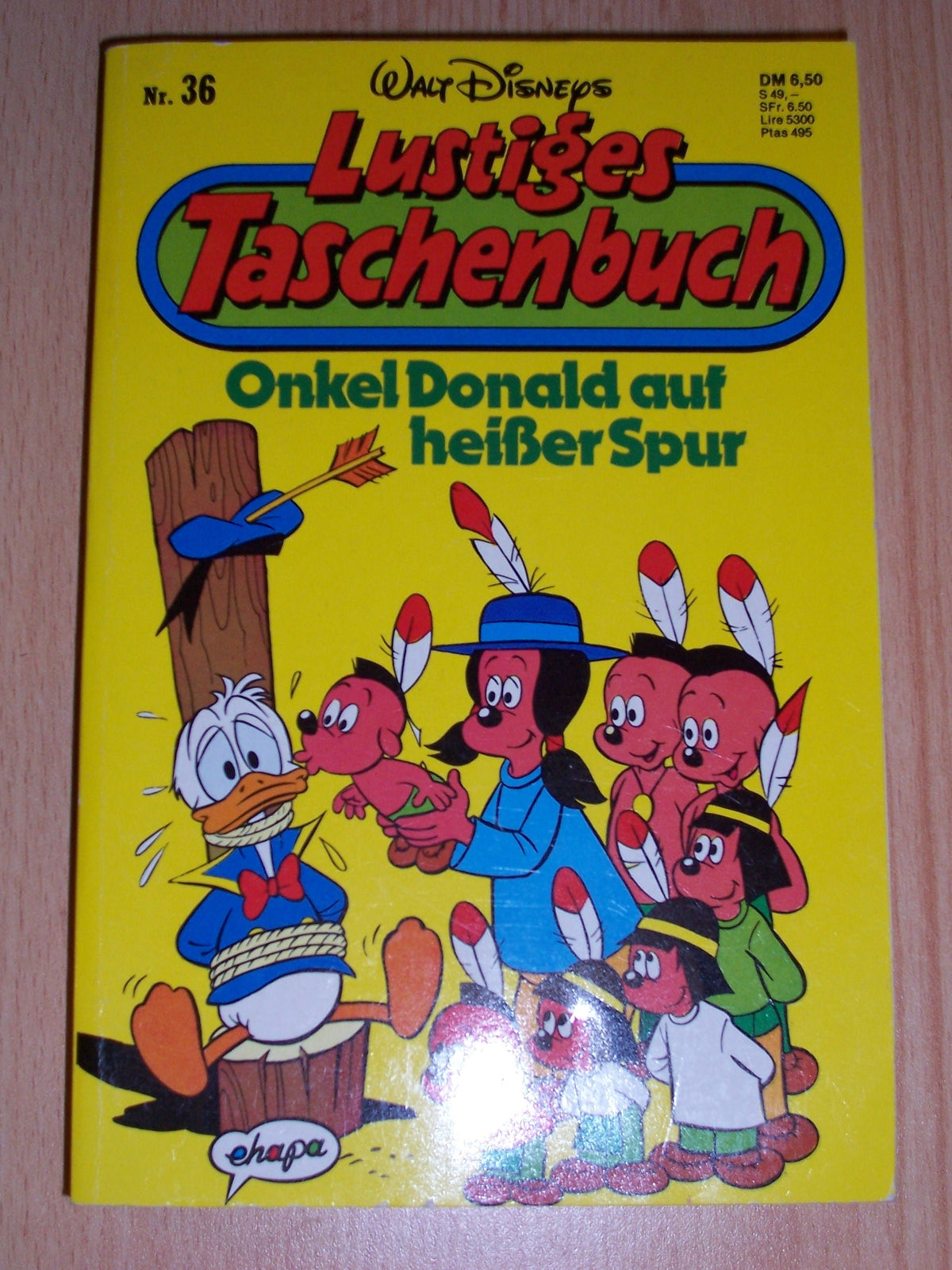 LTB Nr. 36 - Onkel Donald auf heißer Spur - Lustiges Taschenbuch von 1991