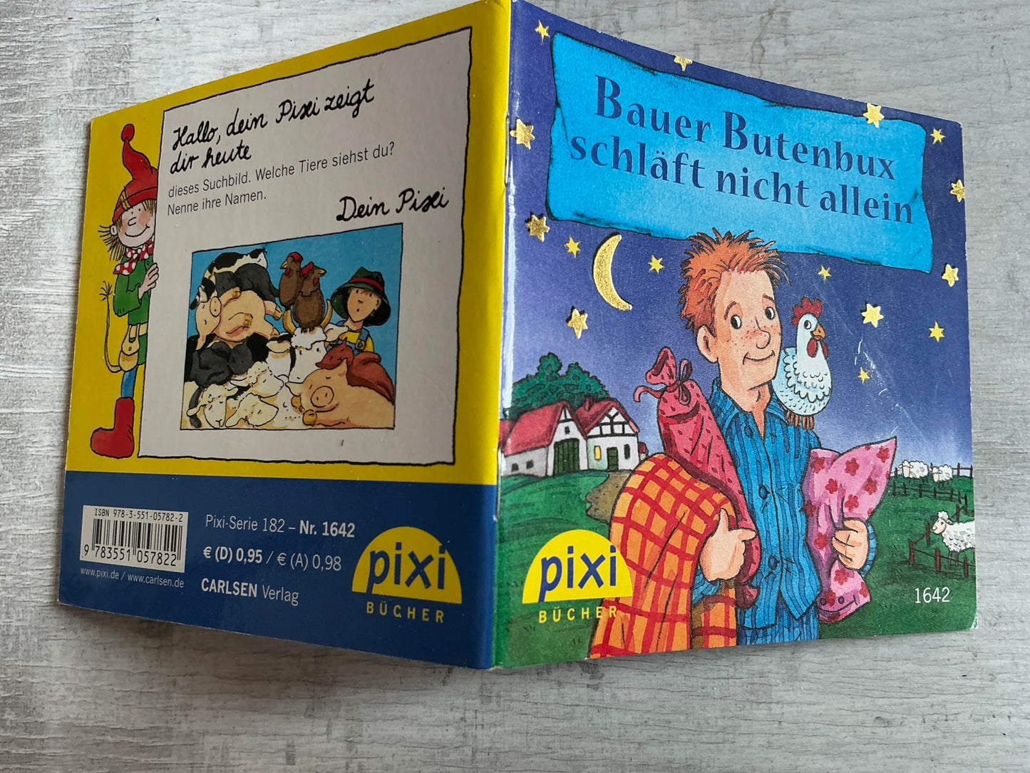 Bauer Butenbux schläft nicht allein (Pixi Nr. 1642) 9783551057822