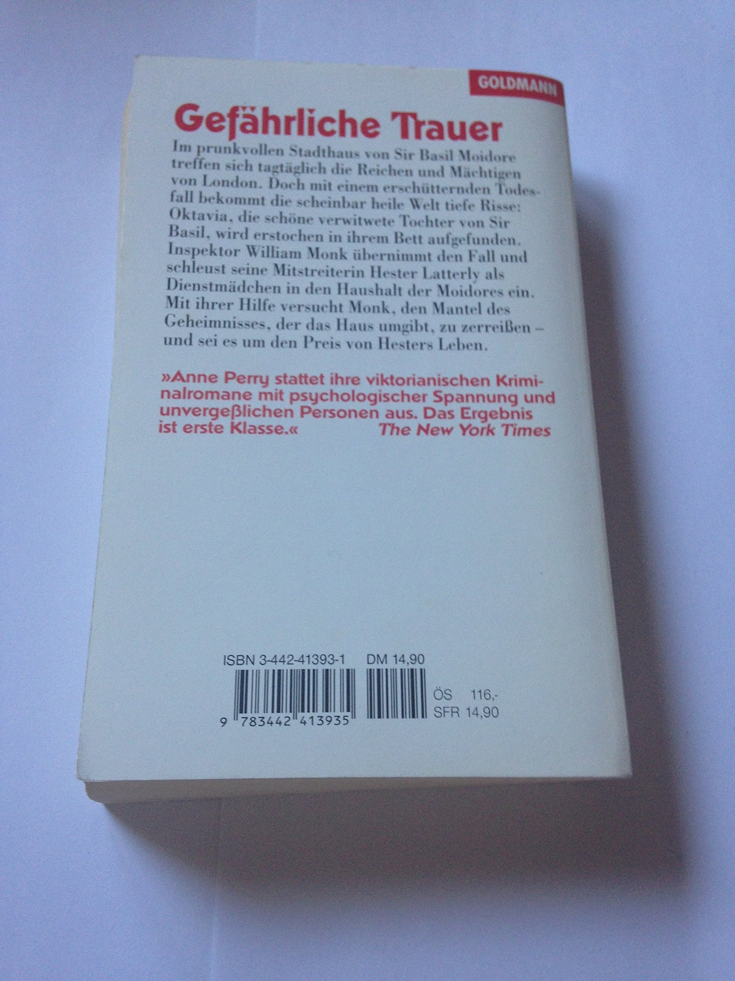 Gefährliche Trauer (Goldmann Allgemeine Reihe)
