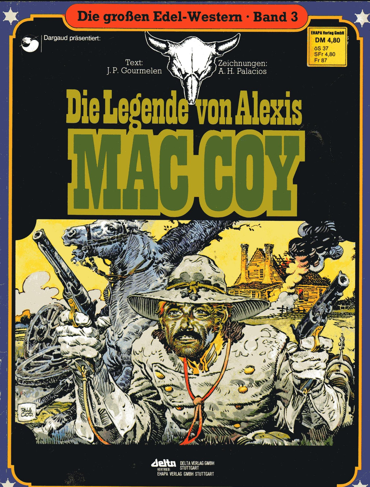 Die großen Edel-Western # 3 - Ehapa 1980 - Die Legende von Alexis MAC COY (Ehapa)