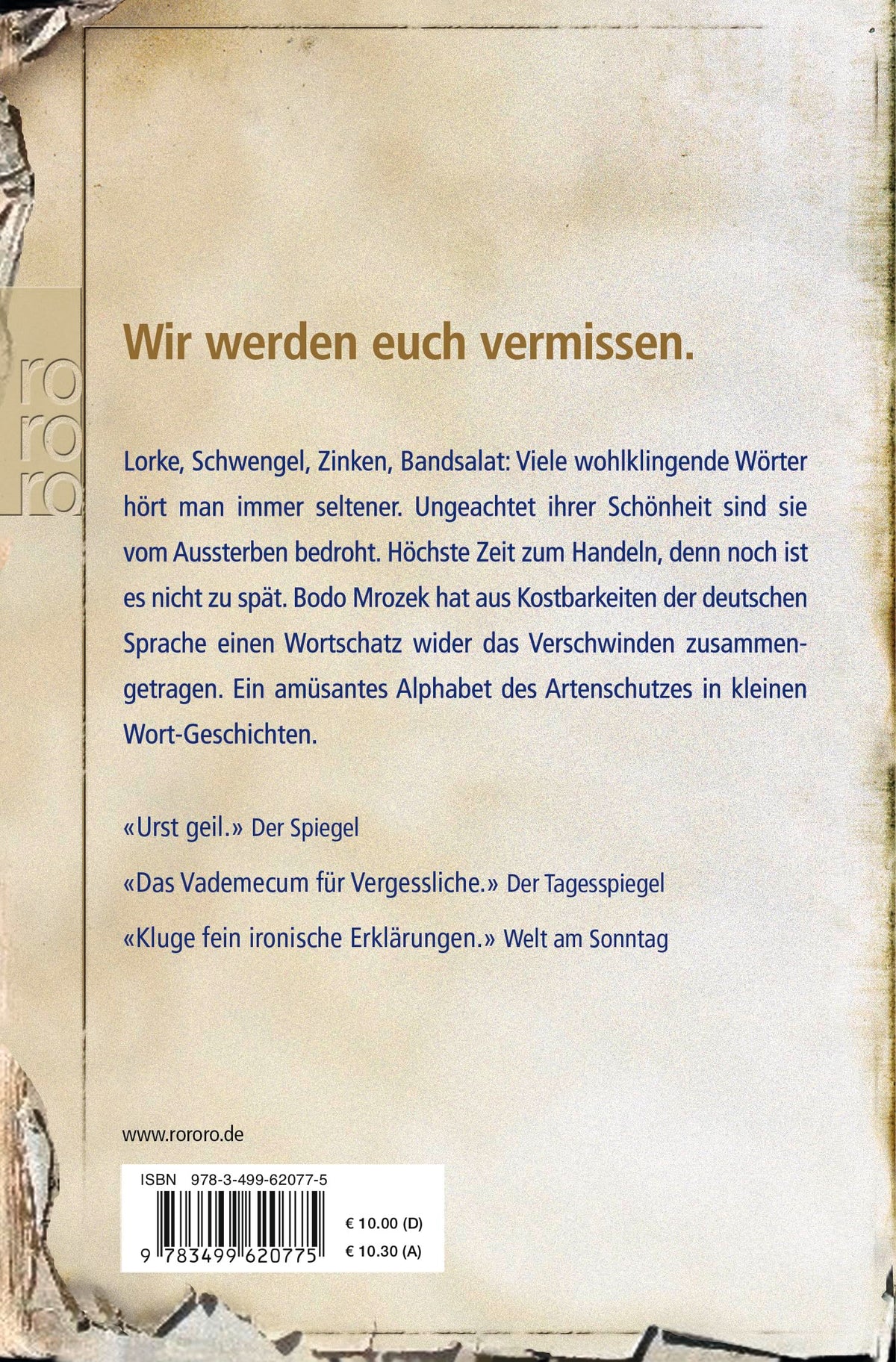 Lexikon der bedrohten Wörter