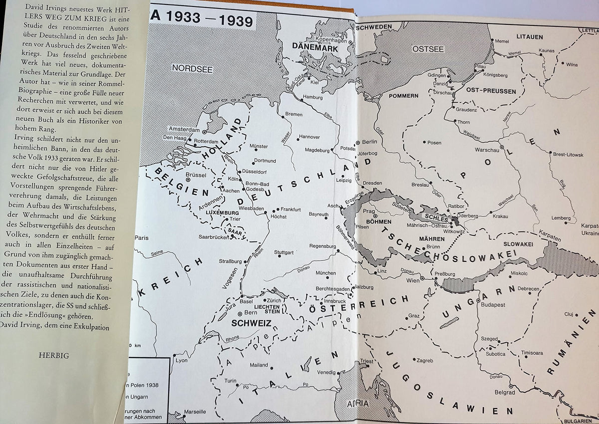 Hitlers Weg zum Krieg. M. 36 Abb. a. Taf. Dt. v. G. Auerbach. (Mchn.), Herbig, (1979). 529 S. Olwd. m. OU. - ExL.