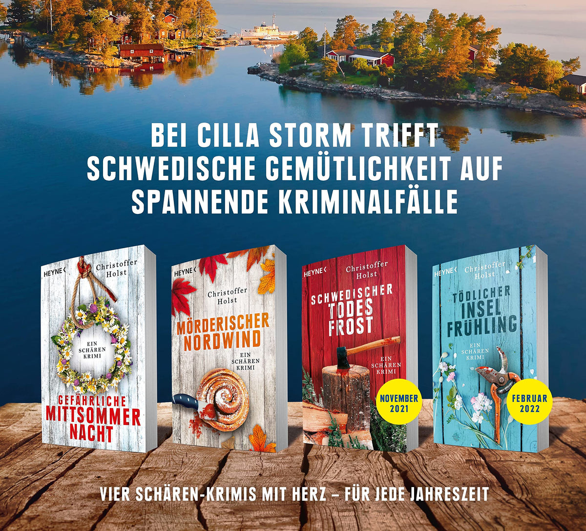 Mörderischer Nordwind: Ein Schären-Krimi (Cilla-Storm-Reihe, Band 2)