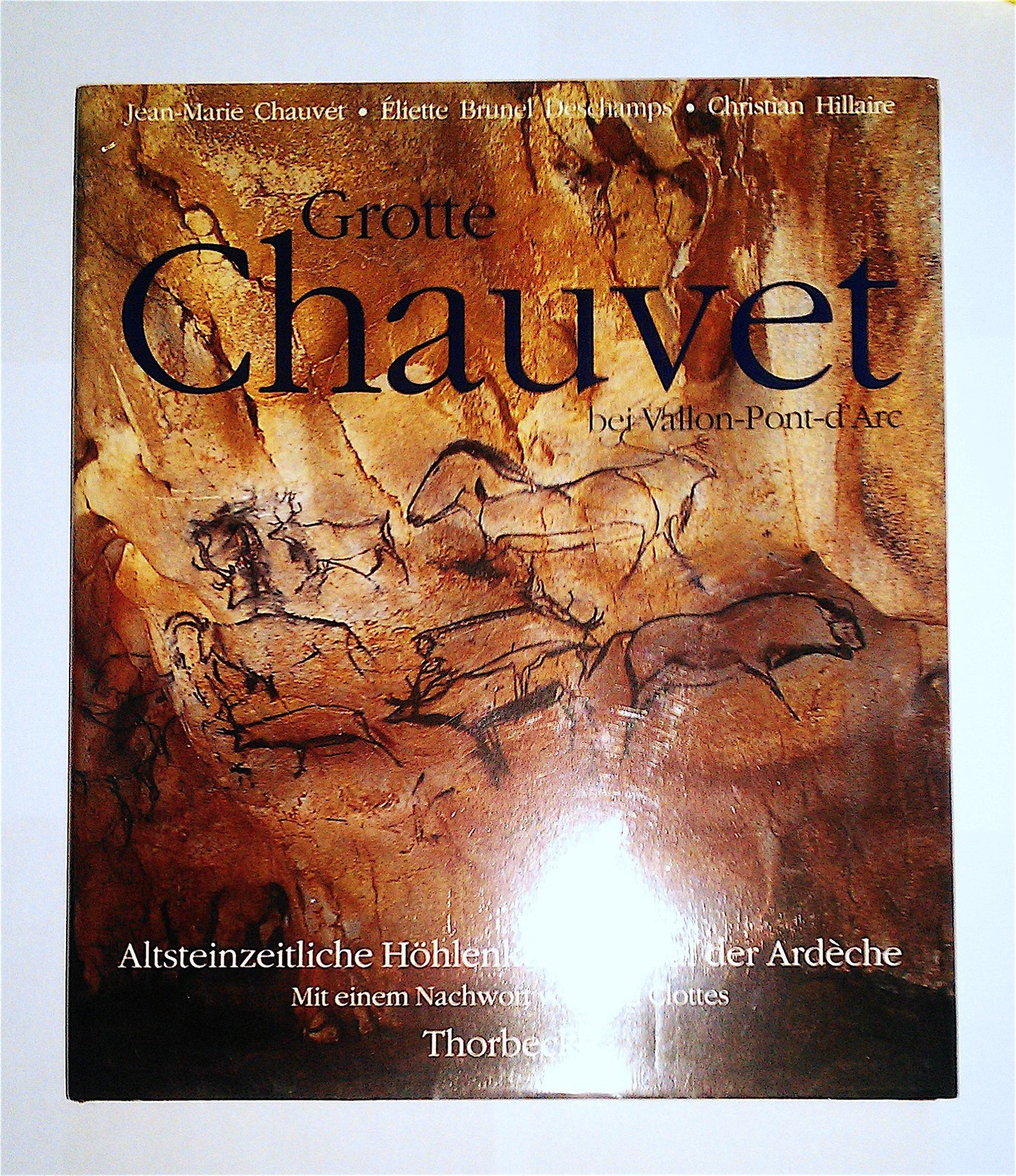 Grotte Chauvet - Altsteinzeitliche Höhlenkunst im Tal der Ardèche: Altsteinzeitliche Höhlenkunst im Tal der Ardeche. Nachw. v. Jean Clottes. Hrsg. u. Vorw. v. Gerhard Bosinski