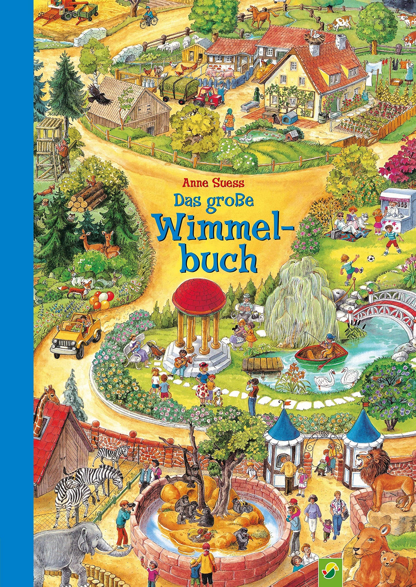 Das große Wimmelbuch für Kinder ab 2 Jahren: Großformat, stabile Pappe für die Kleinsten (Wimmelbücher)