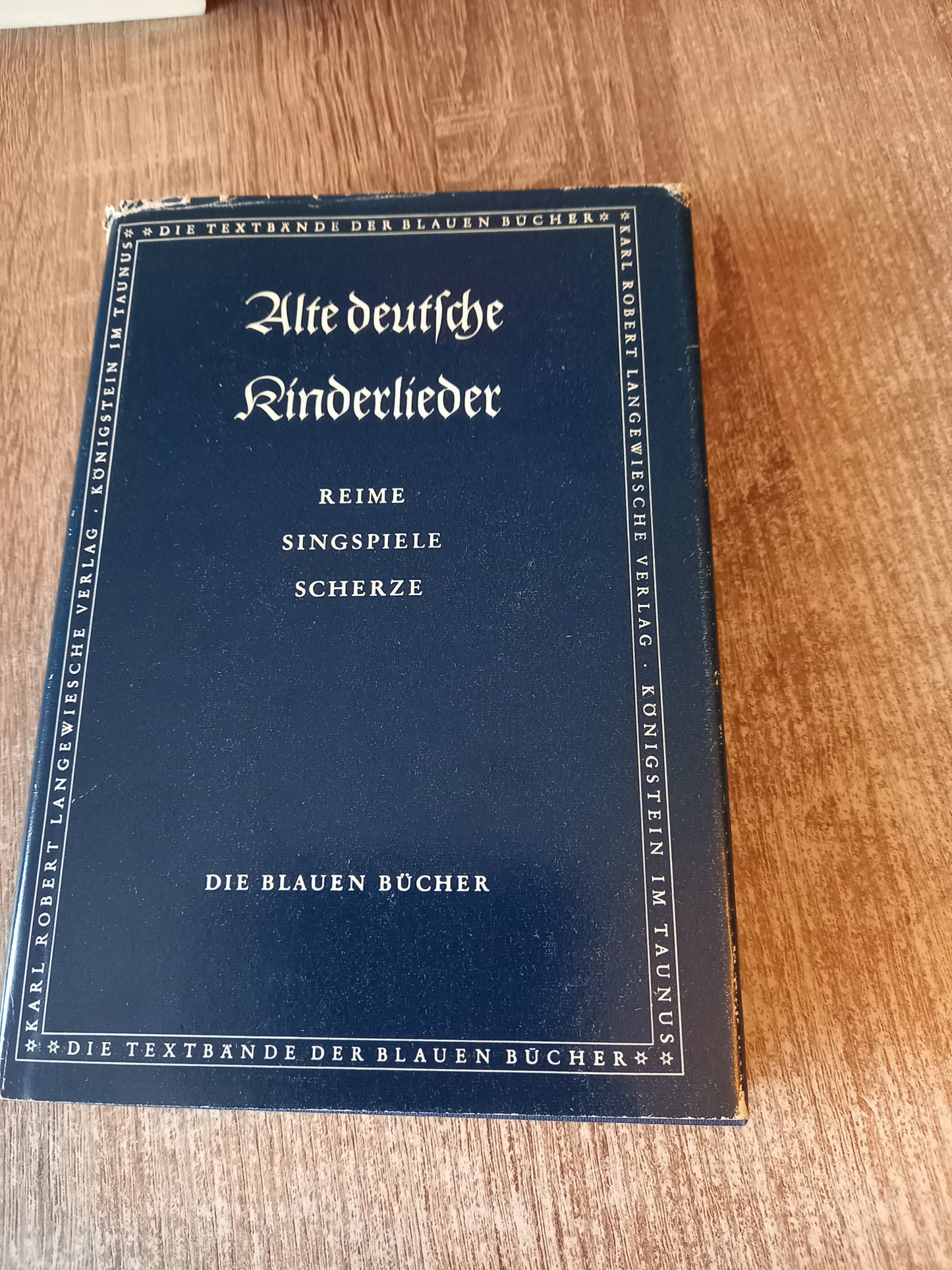 Alte deutsche Kinderlieder Reime Singspiele Scherze