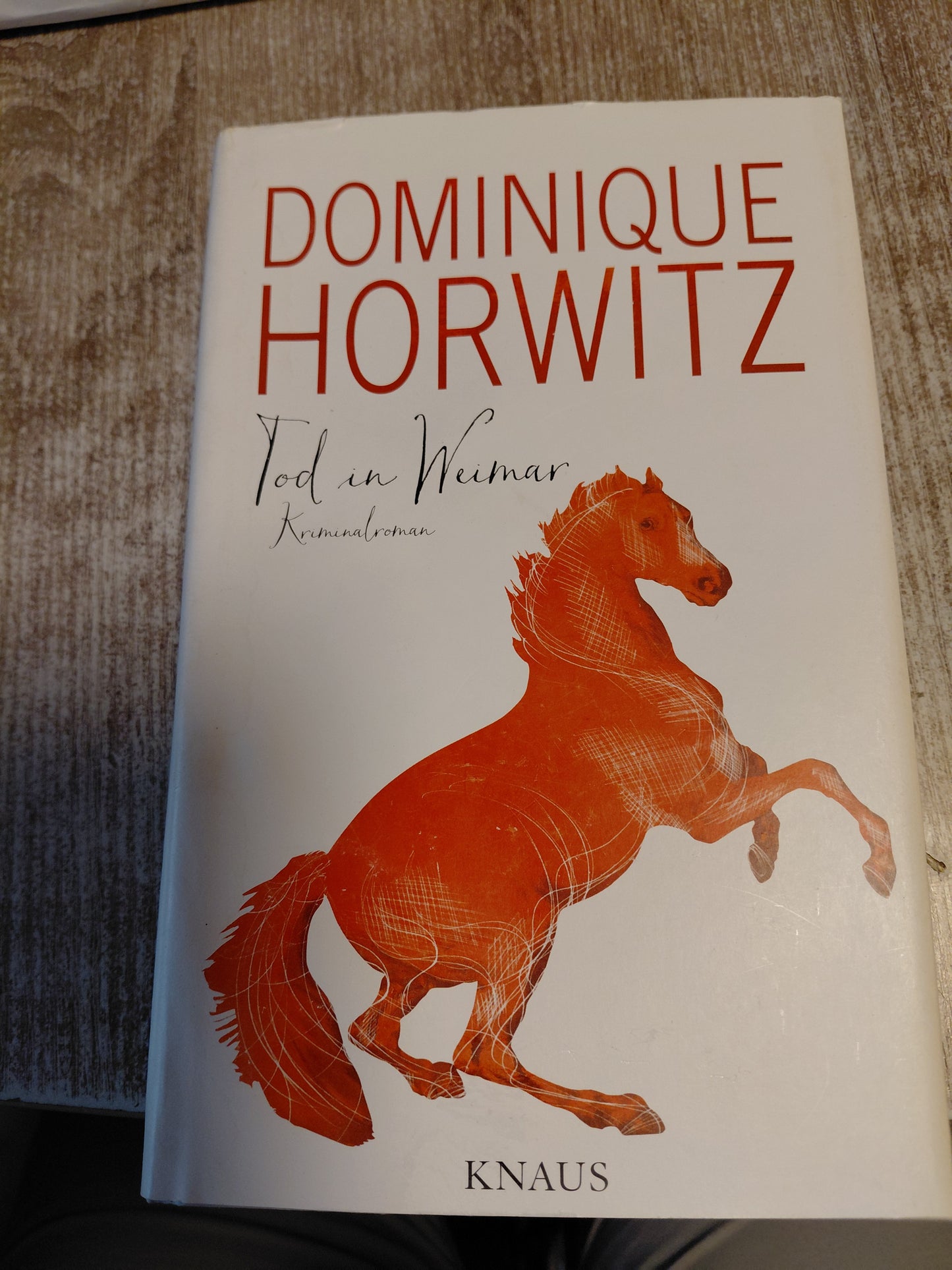 Tod in Weimar von Horowitz