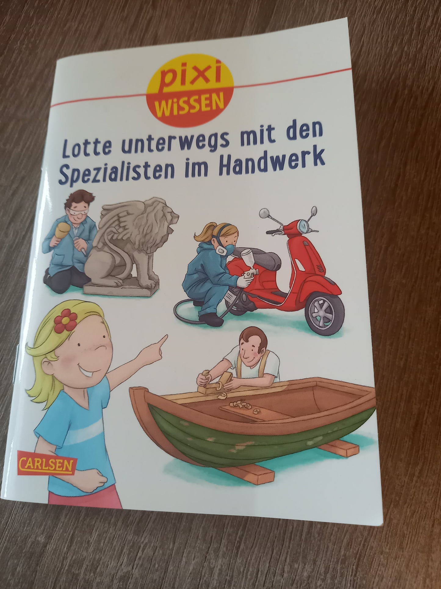 Lotte unterwegs mit den Spezialisten im Handwerk