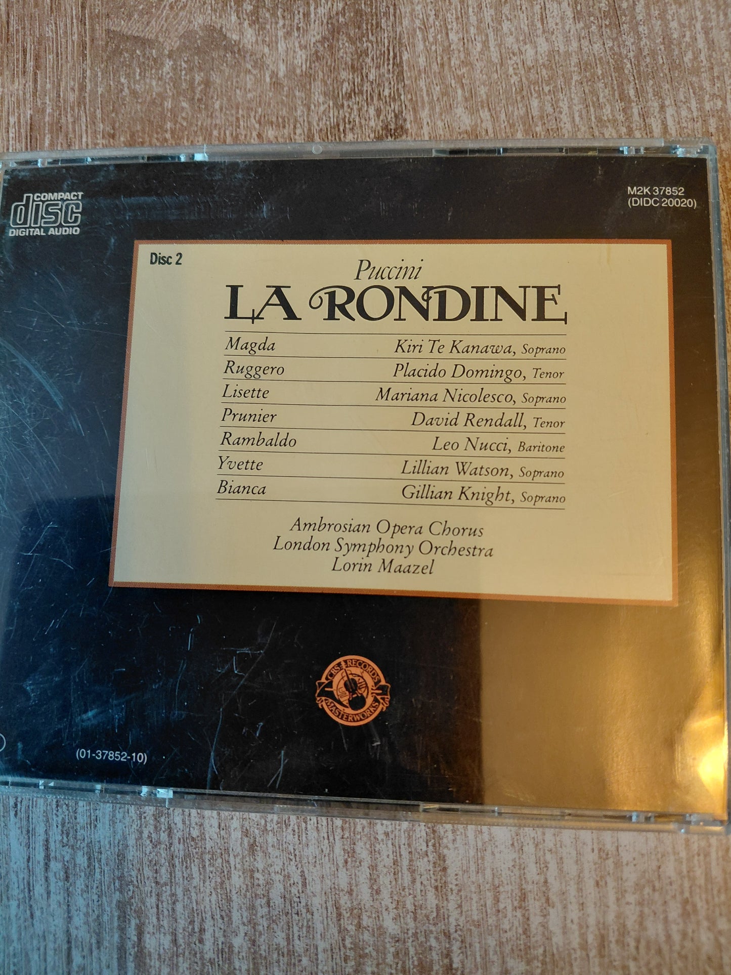 Puccini La Rondine