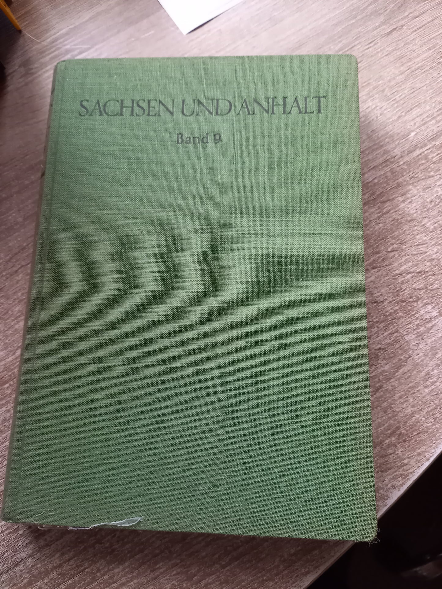 Sachsen und Anhalt Jahrbuch Band 9