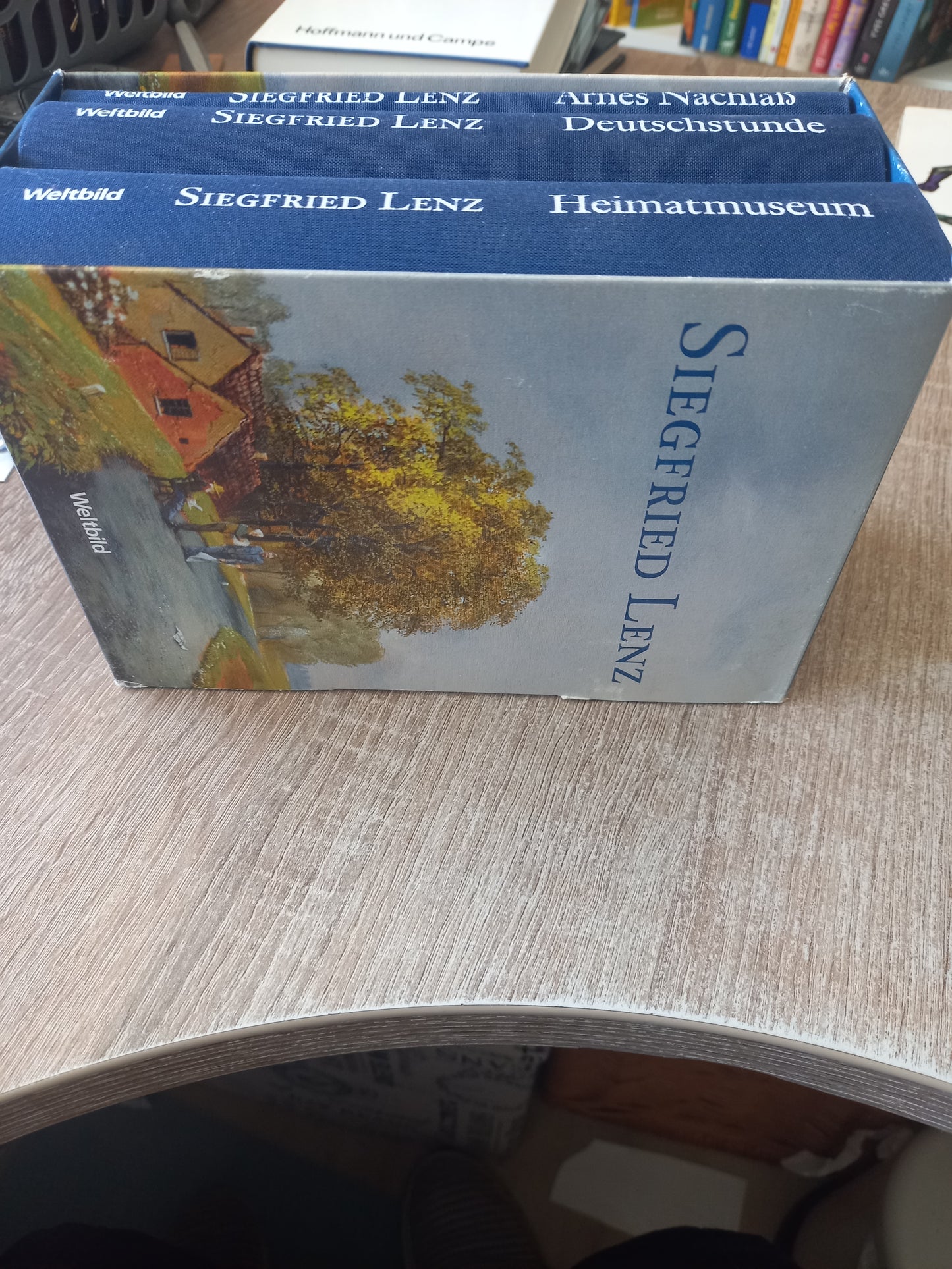 Arnes Nachlass Deutschstunde Heimatmuseum von Lenz im Schuber von Weltbild