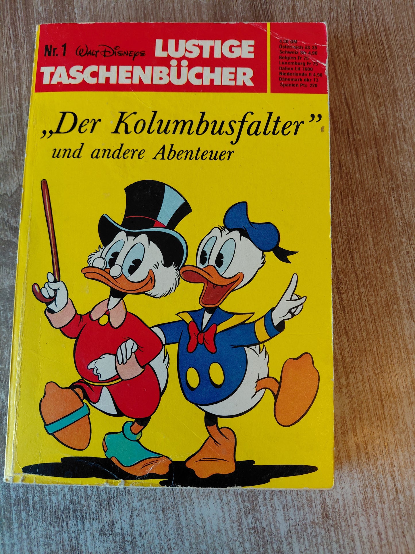Der Kolumbusfalter Nr 1 von 1977 für 4,50 DM