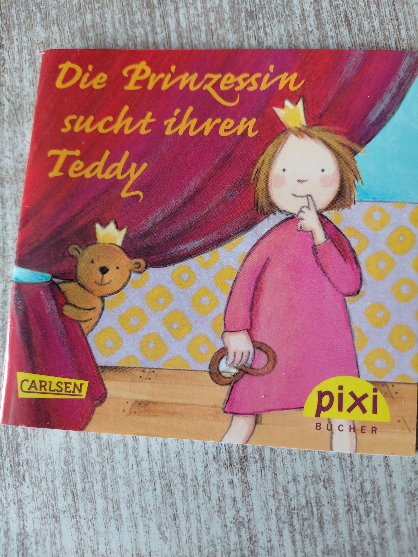 Die Prinzessin sucht ihren Teddy Pixi 1753