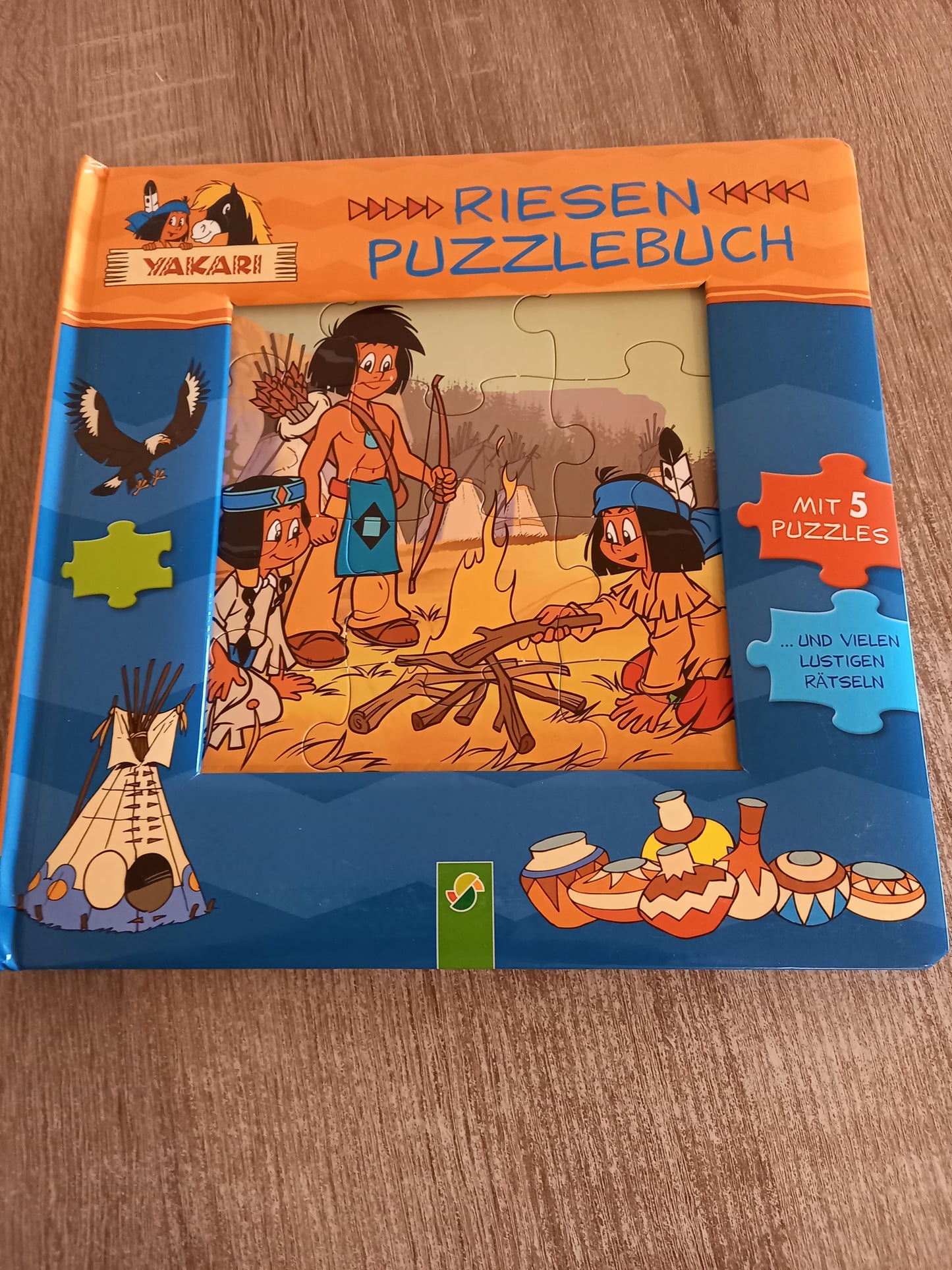 Riesen Puzzlebuch von Yakari