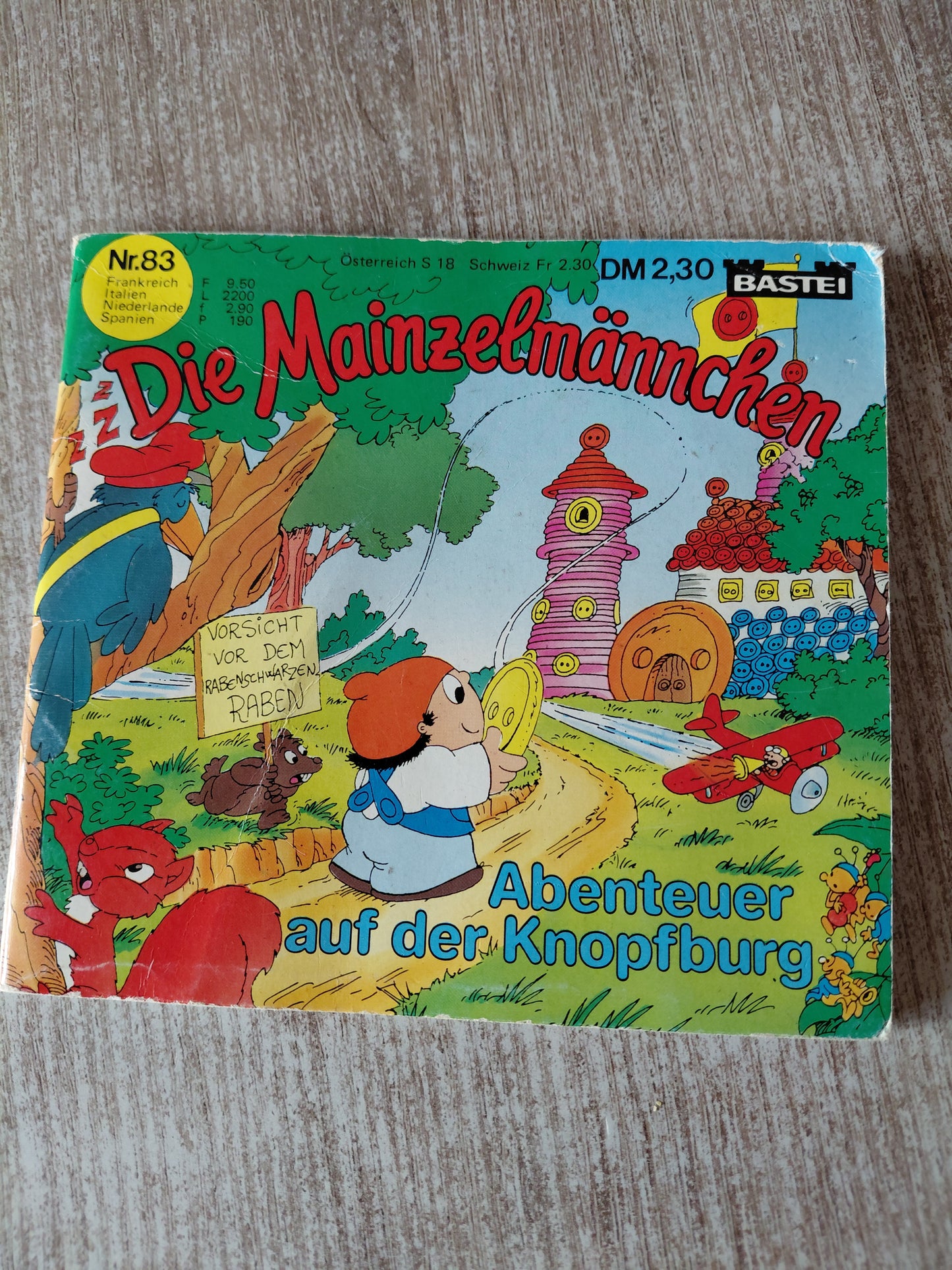 Die Mainzelmännchen Nr 83 Abenteuer auf der Knopfburg