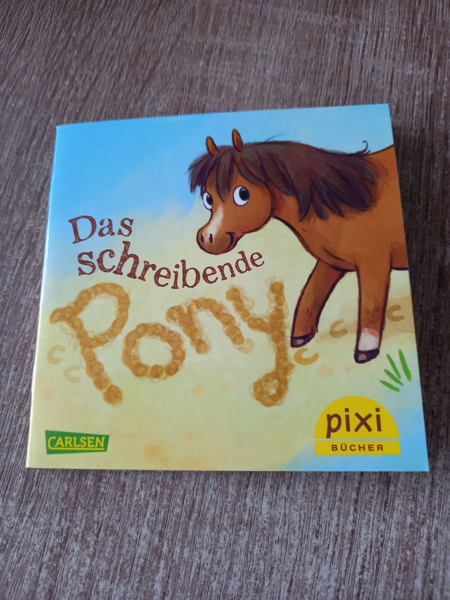 Das schreibenden Pony Pixi 2584