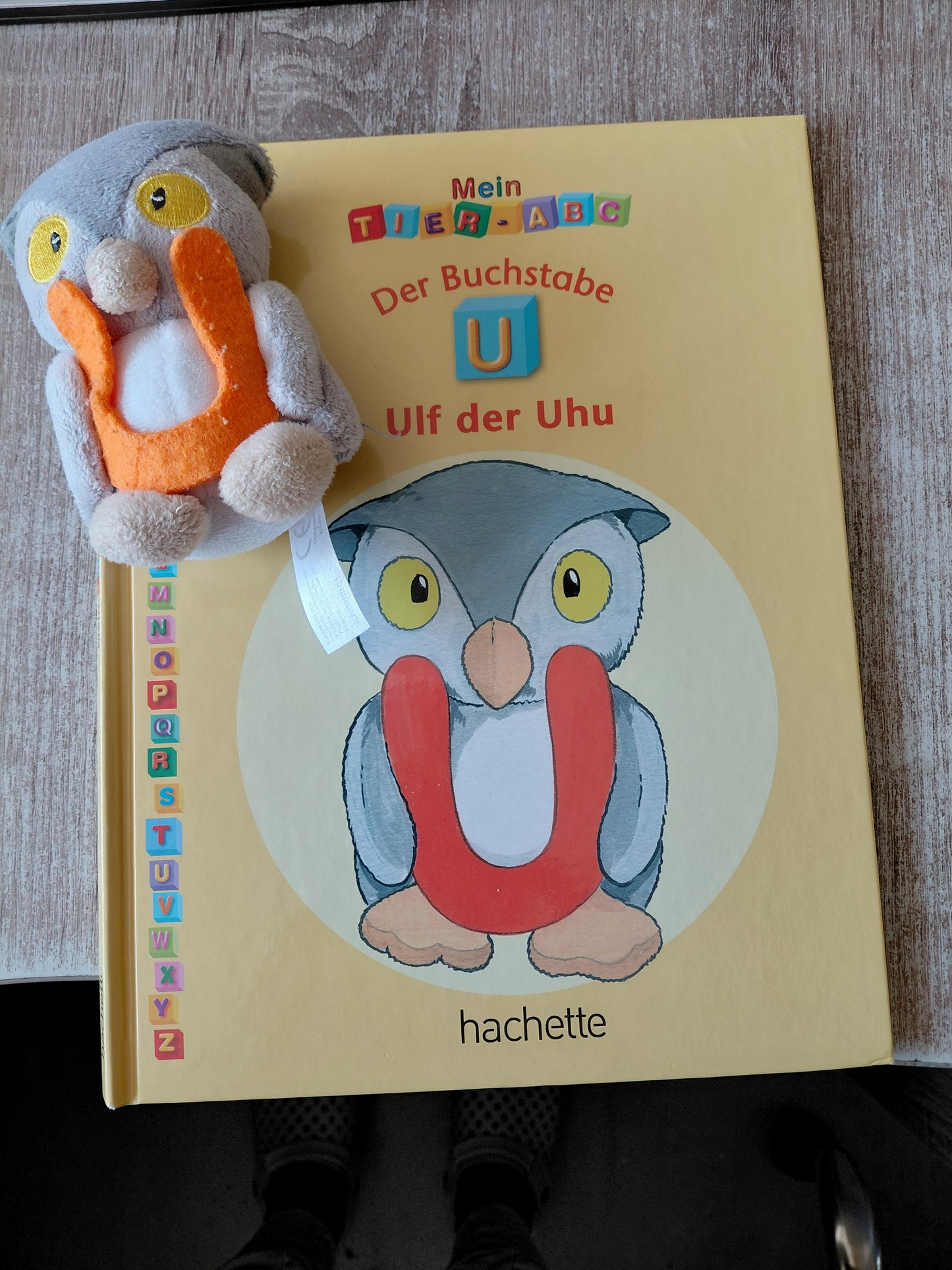 Mein Tier Abc Der Buchstabe U Ulf der Uhu