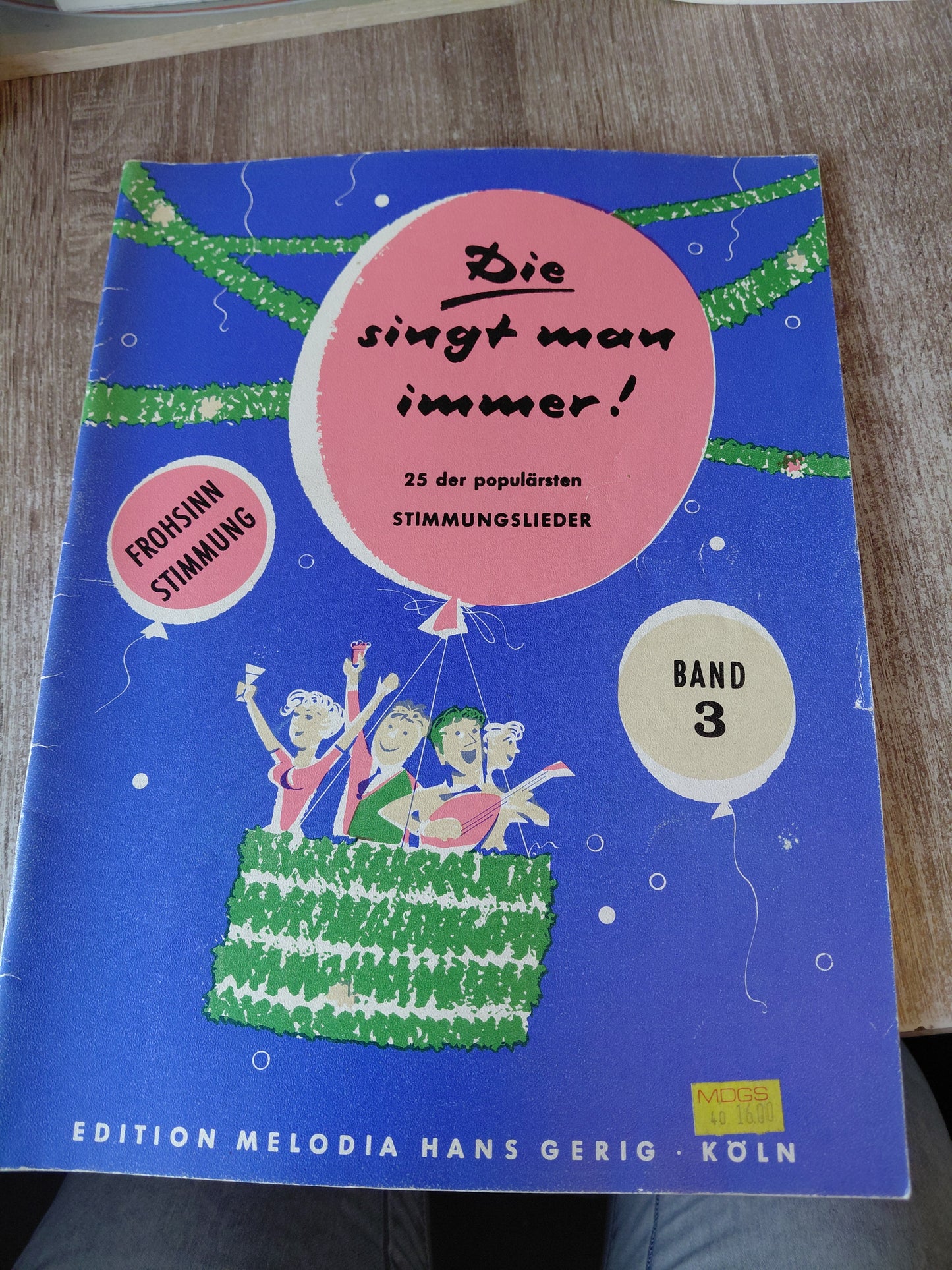 Die singt man immer Band 3