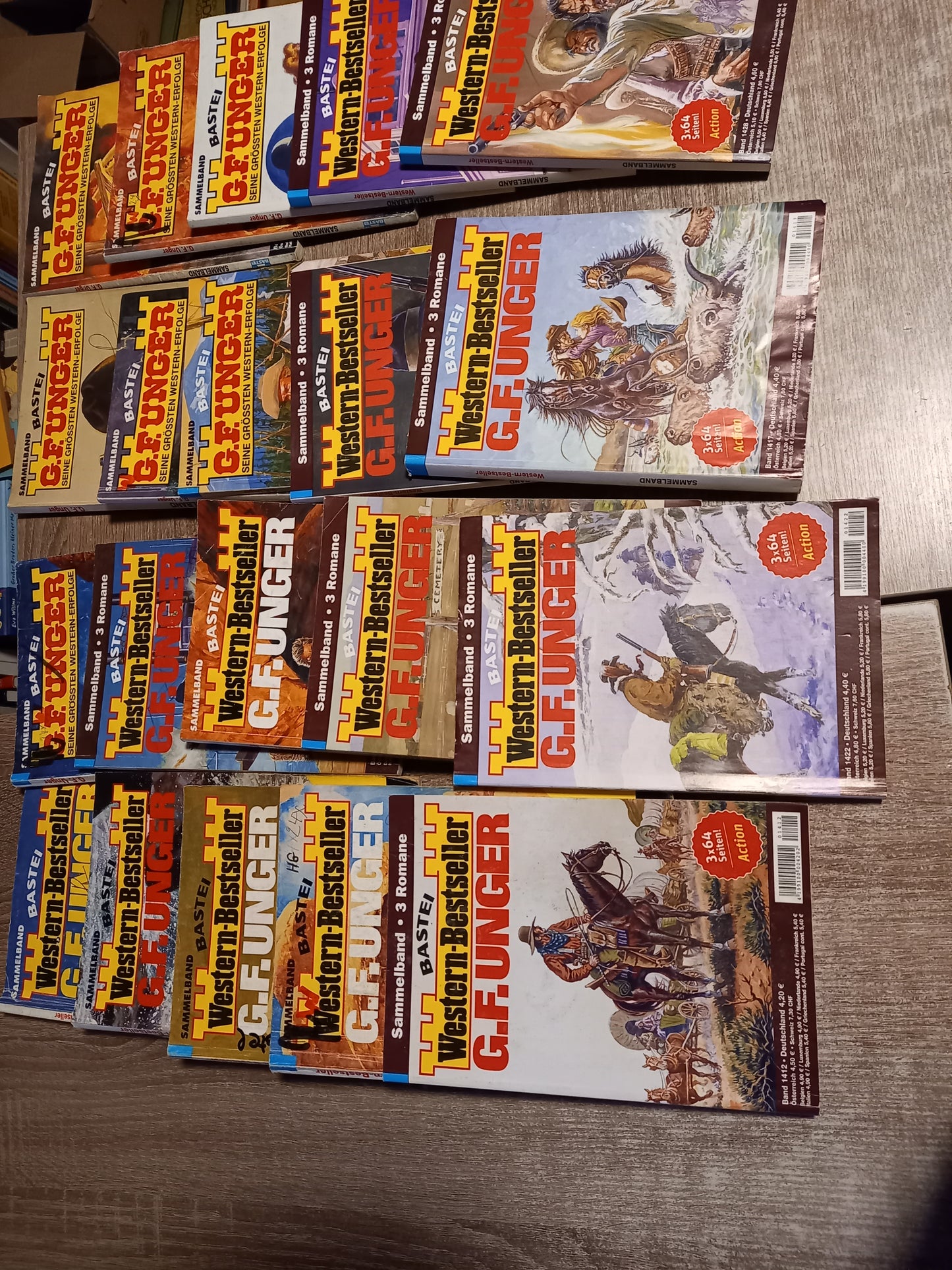 20 Sammelbände von Unger